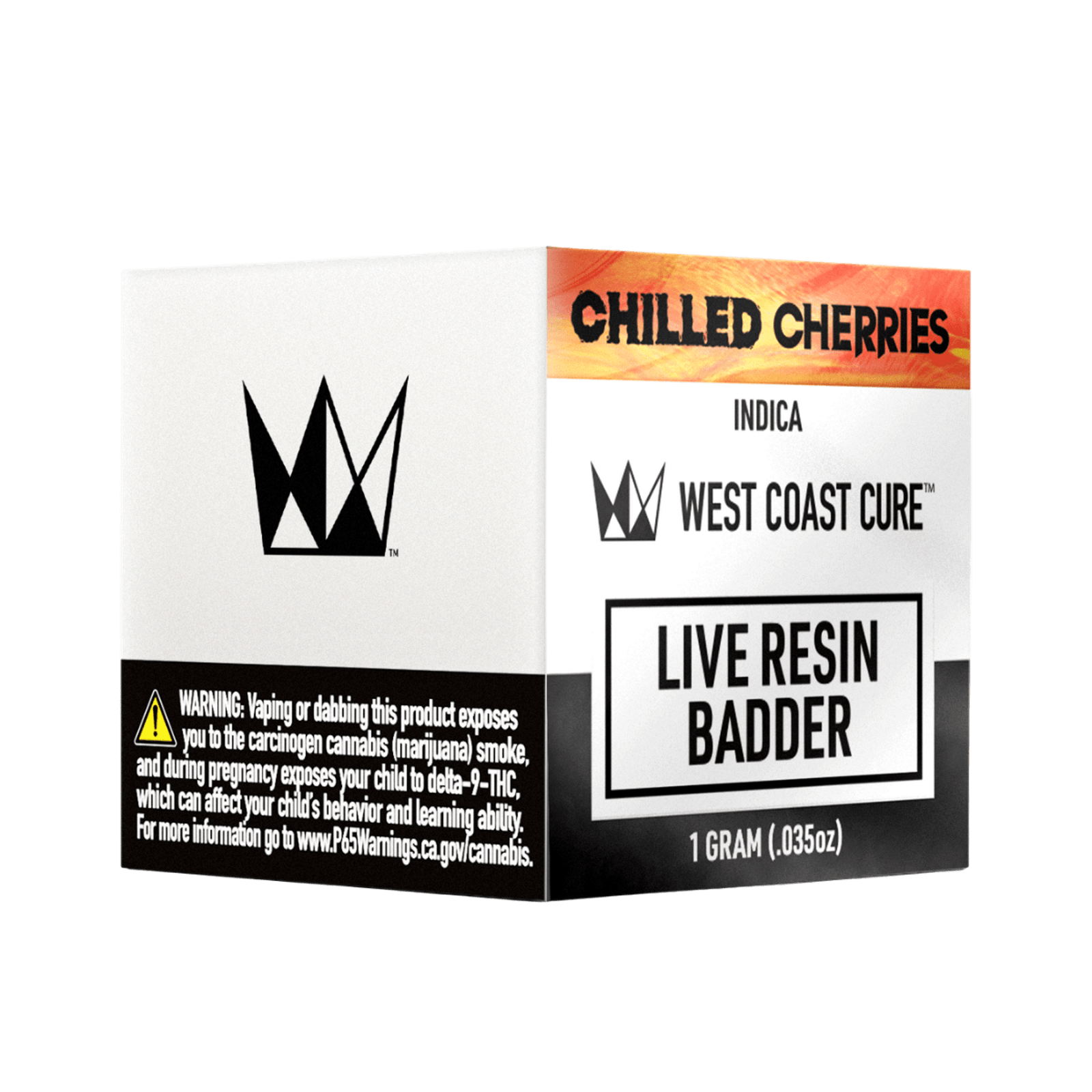 Chilled Cherries (I) | 1g Live Resin Badder | West Coast Cure