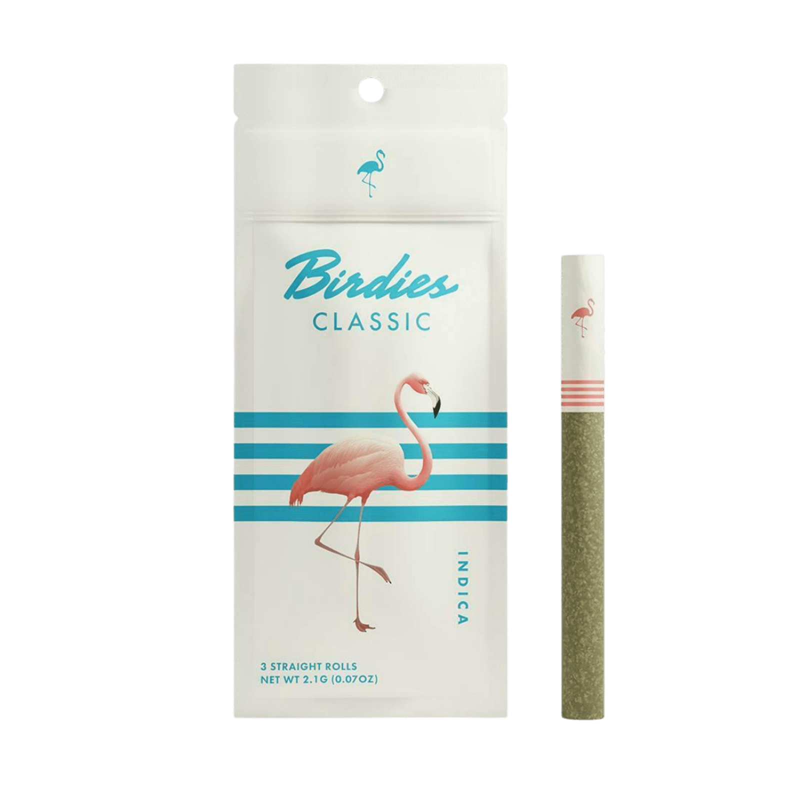 Classic Indica (I) | 0.7g 3pk Preroll | Birdies