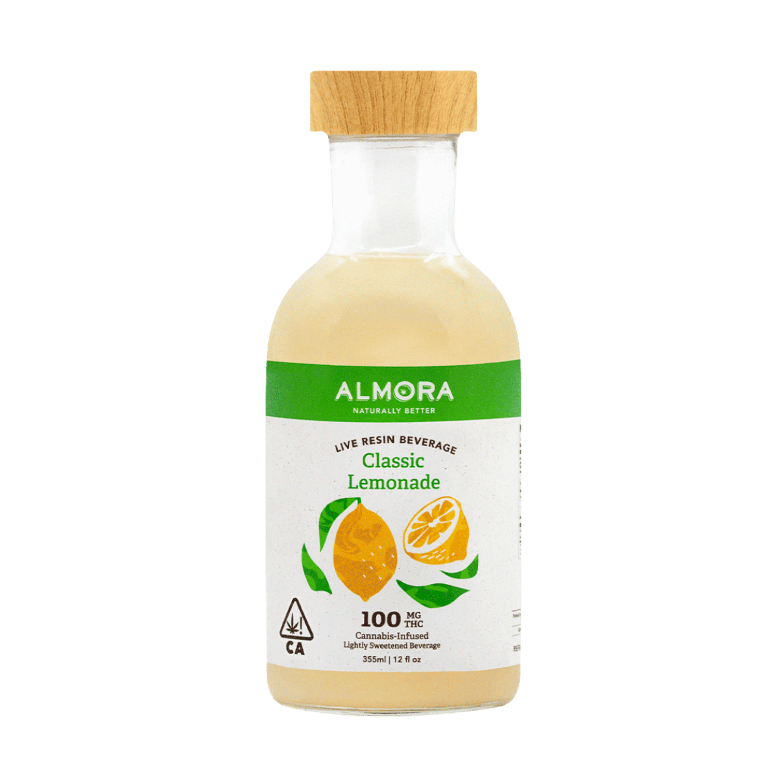 Classic OG Lemonade | 12oz 100mg Beverage | Almora Farms