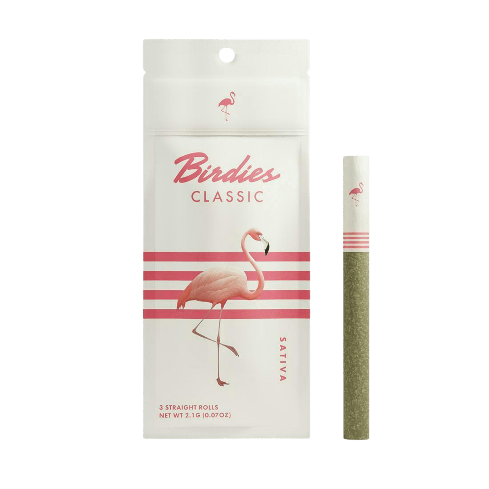 Classic Sativa (S) | 0.7g 3pk Preroll | Birdies