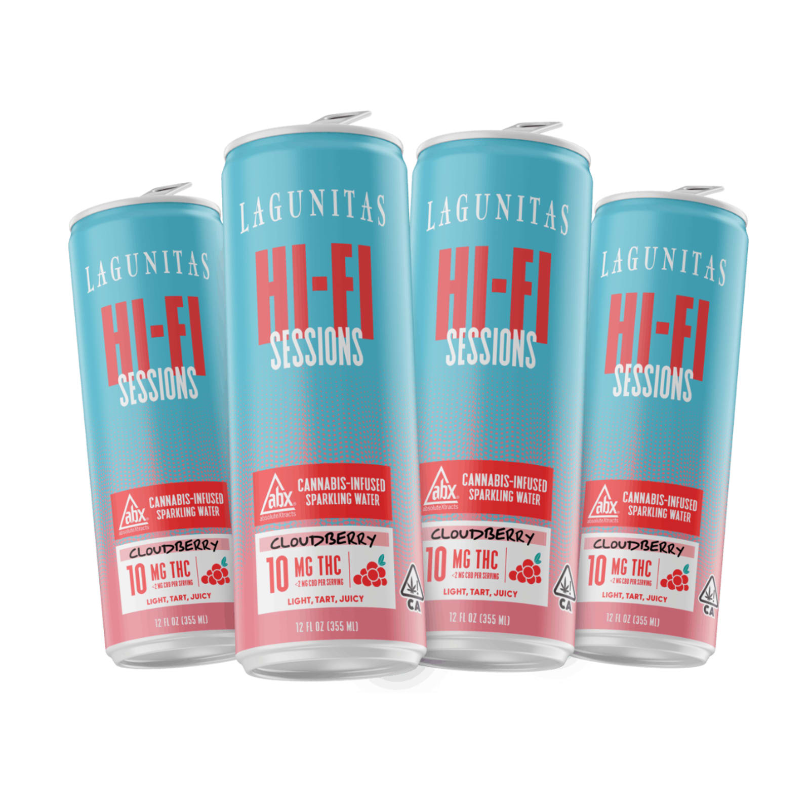 Cloudberry Hi-Fi Sessions | 10mg 4pk Beverage | Lagunitas