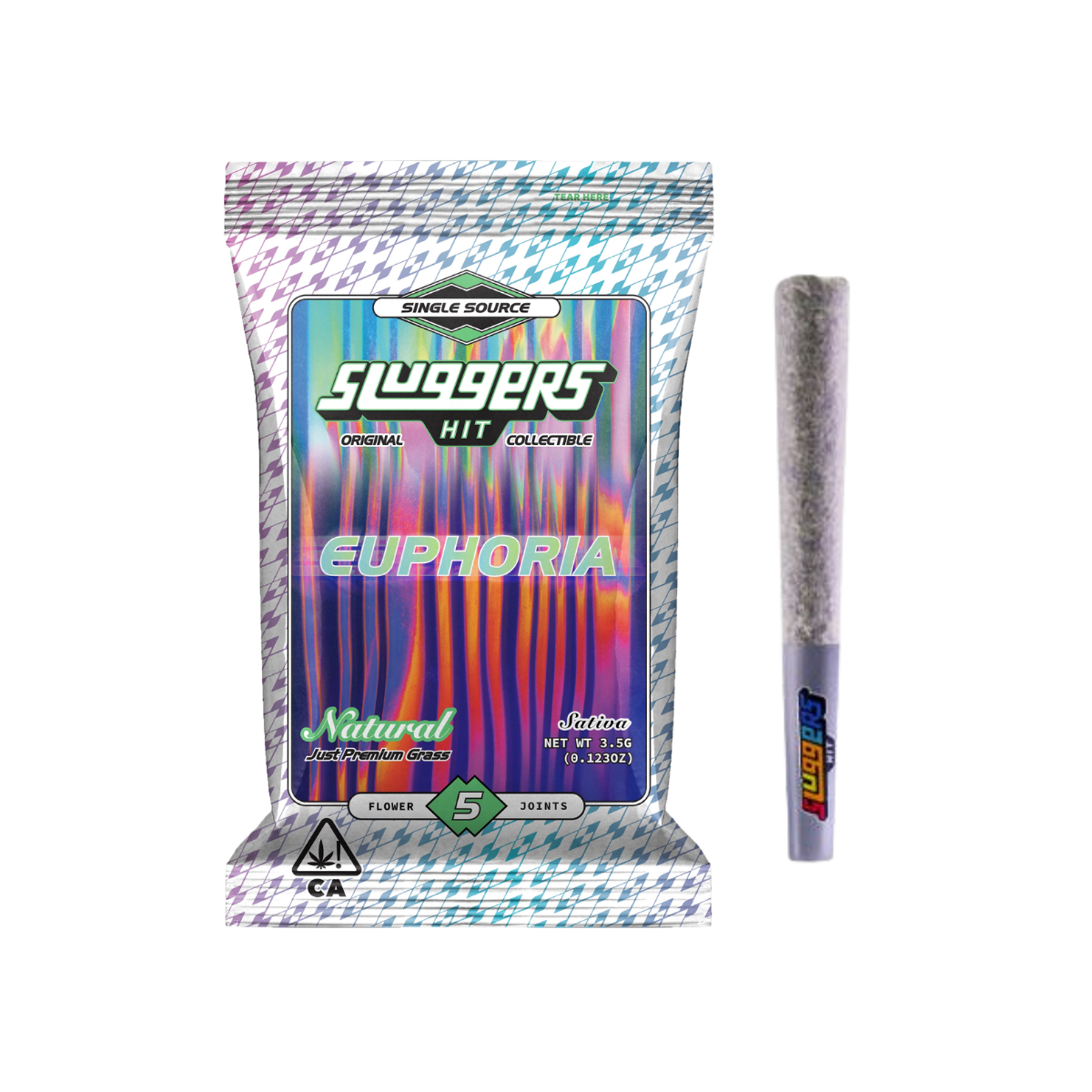 Euphoria (S) | .7g 5pk Infused Prerolls | Sluggers