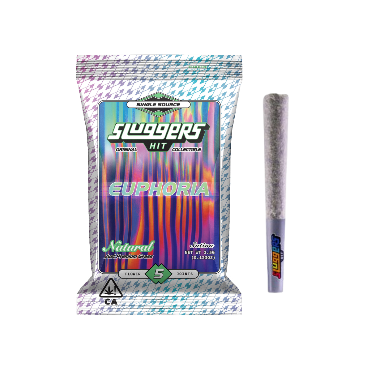 Euphoria (S) | .7g 5pk Infused Prerolls | Sluggers