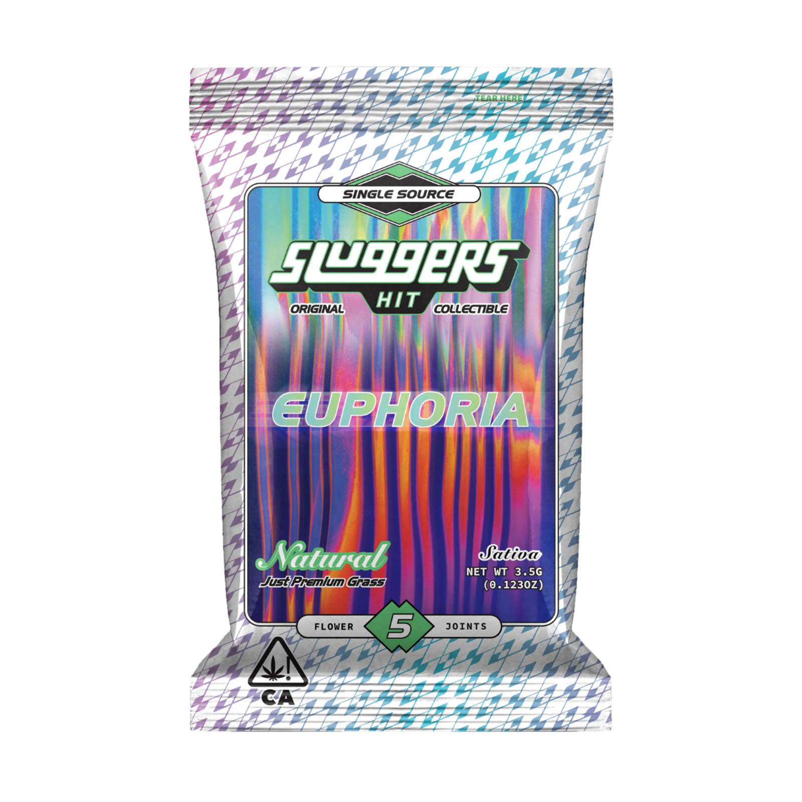 Euphoria (S) | .7g 5pk Infused Prerolls | Sluggers - view 3