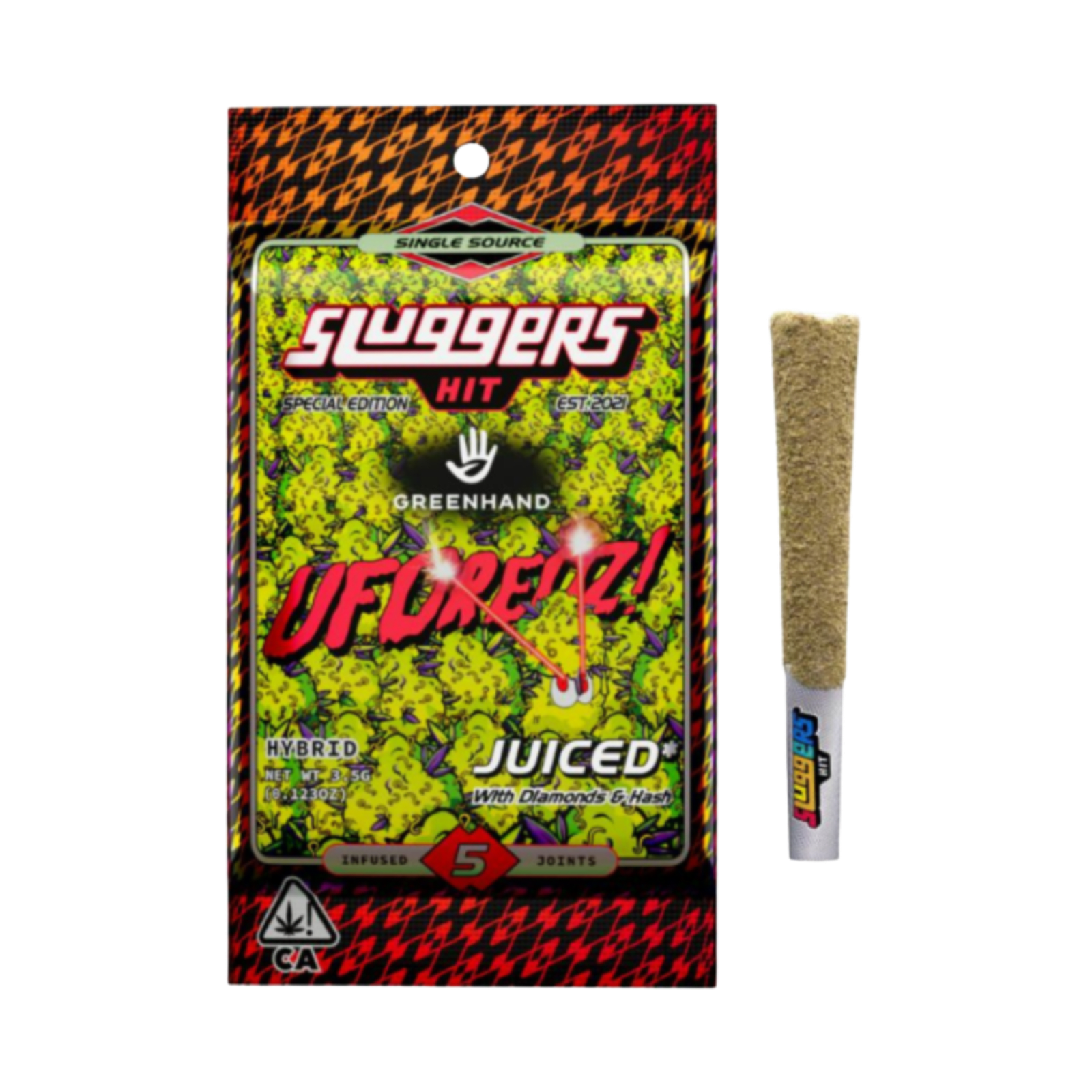 UFOreoz (H) | .7g 5pk Infused Prerolls | Sluggers