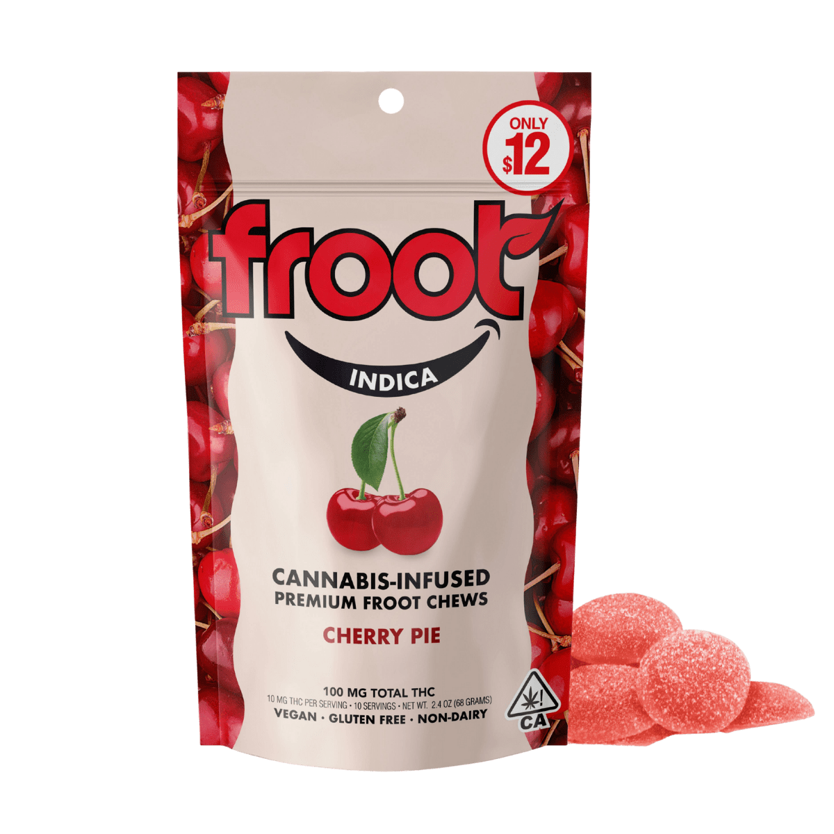 Cherry Pie (I) |100mg THC Gummies | FROOT