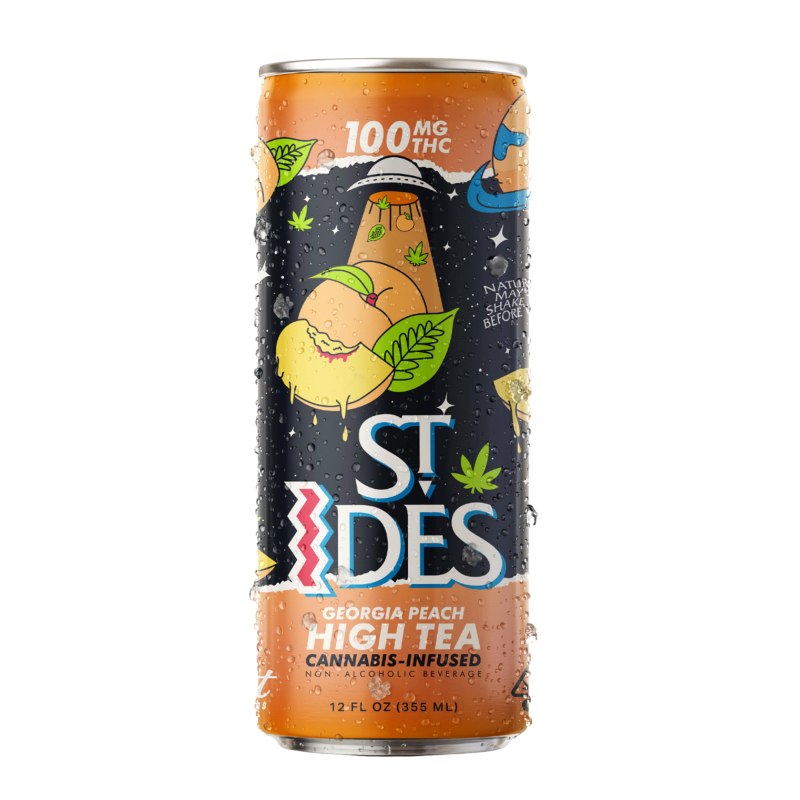 Georgia Peach (Single) | 100mg 12oz High Tea | St Ides 