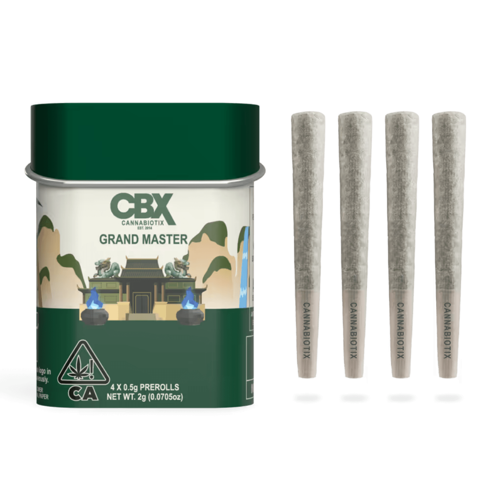 Grand Master (I) | .5g 4pk Indoor Prerolls | CBX