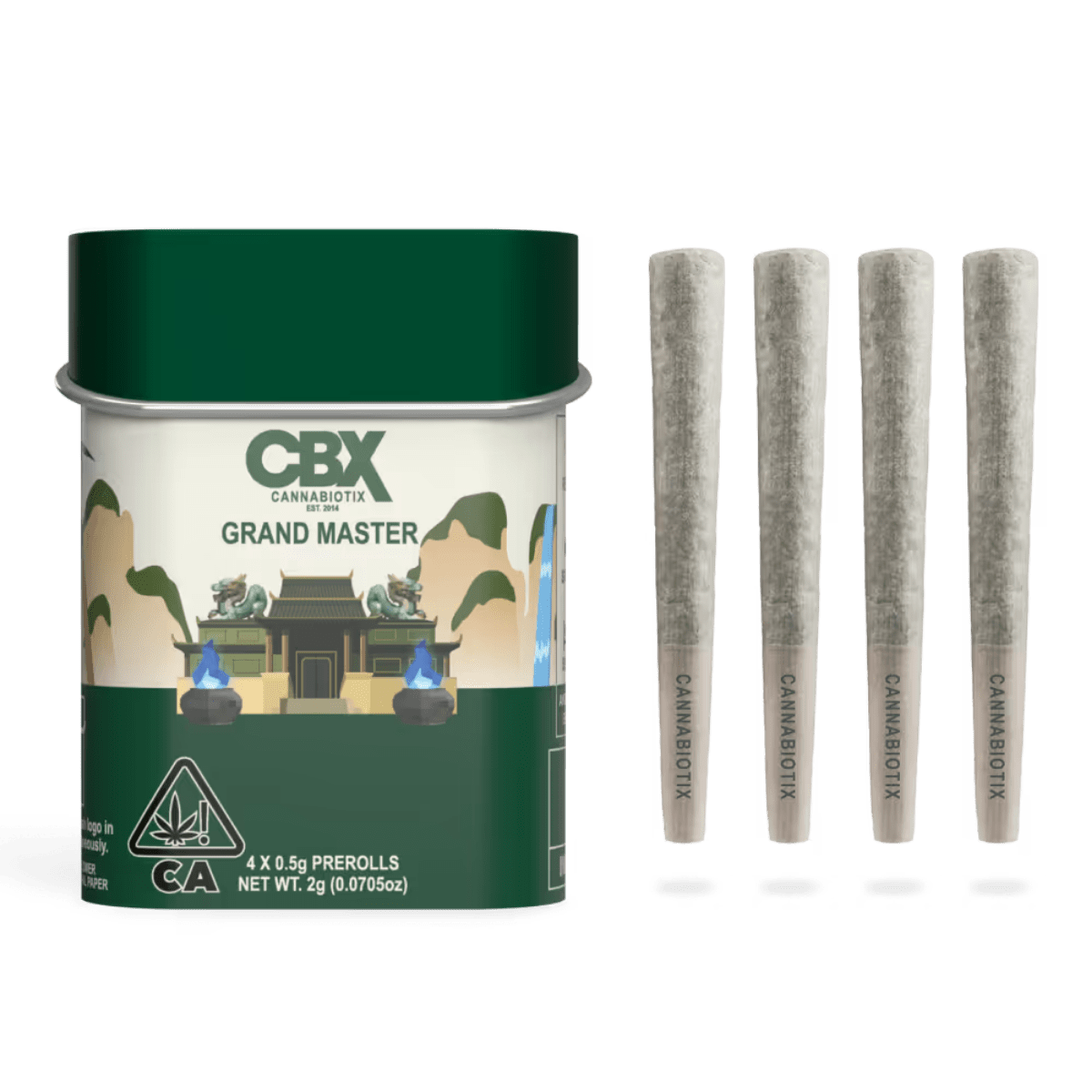 Grand Master (I) | .5g 4pk Indoor Prerolls | CBX