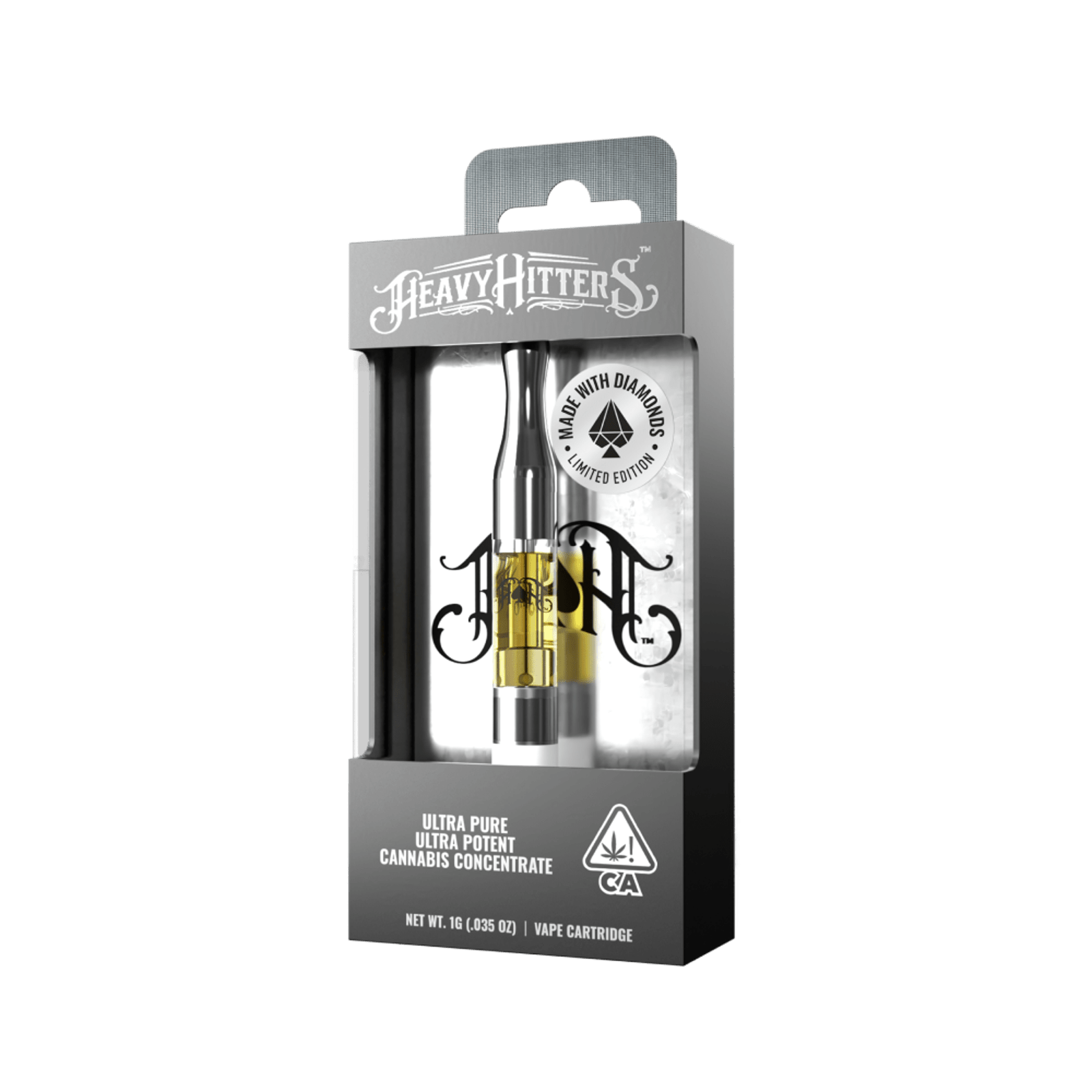 Blue Dream (S) | 1g Ultra High Potency Vape Cart | Heavy Hitters