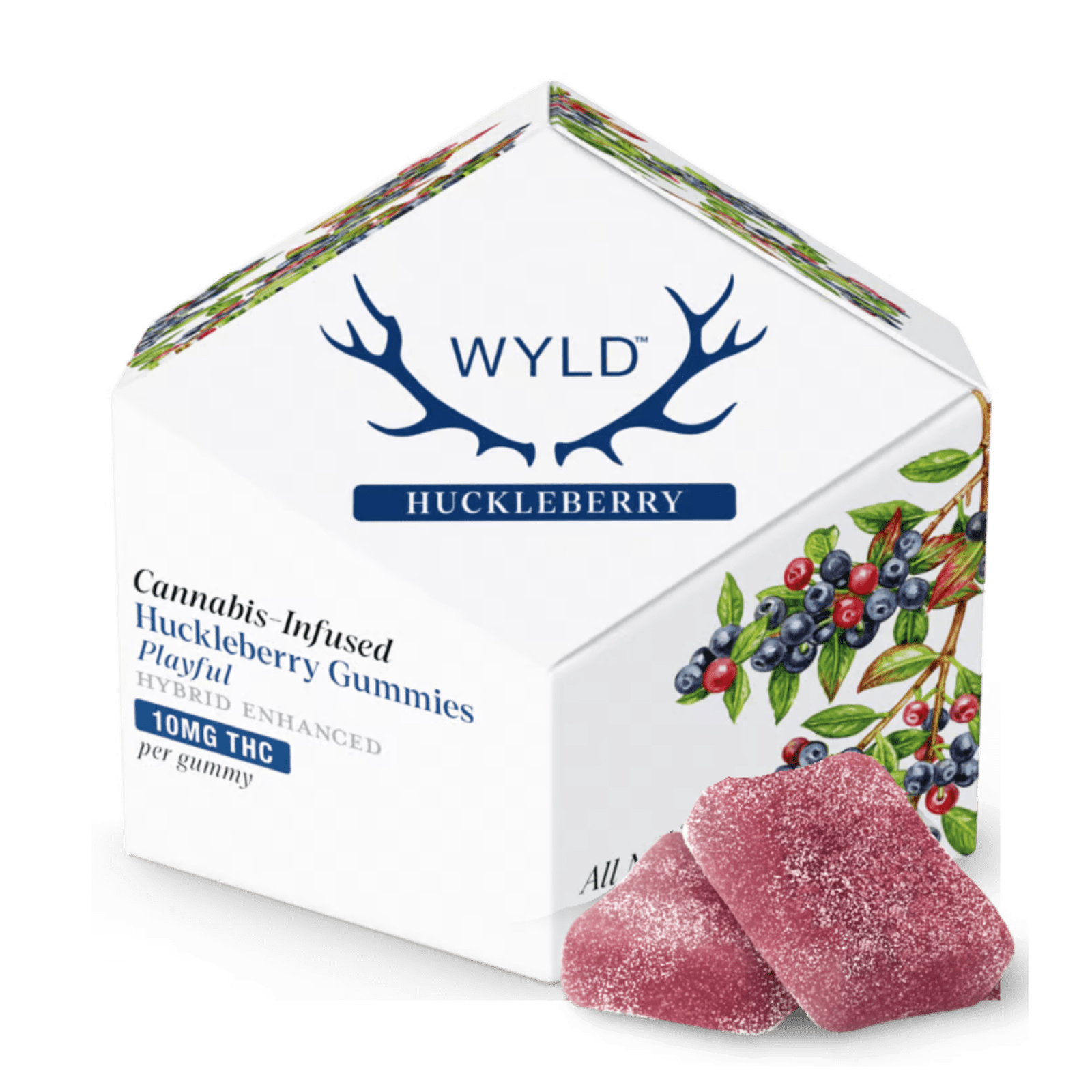 Huckleberry (H) | 10mg THC 10pk Gummies  | Wyld