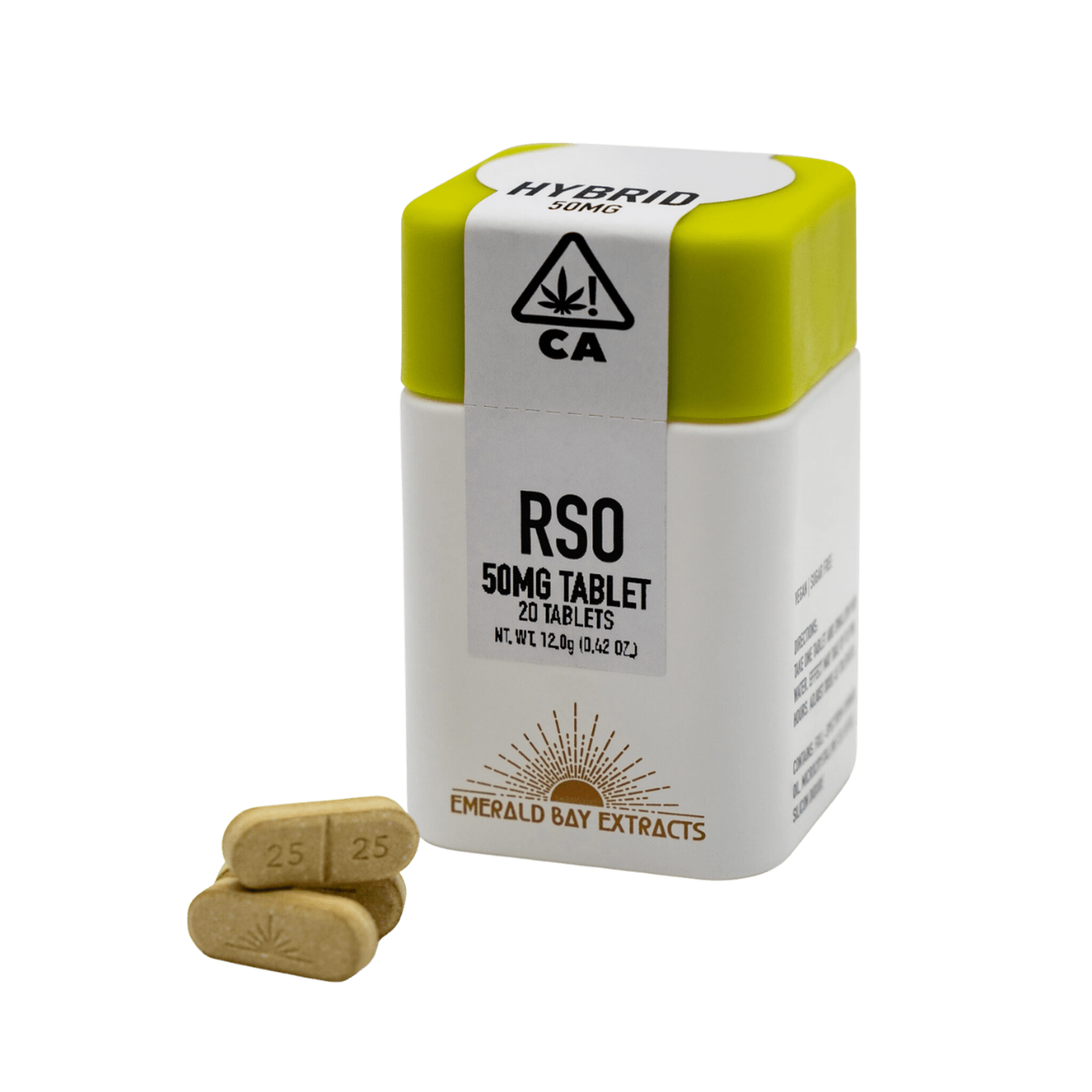 Cereal Milk (H) | 50mg 20pk RSO Tablets | Emerald Bay Extracts
