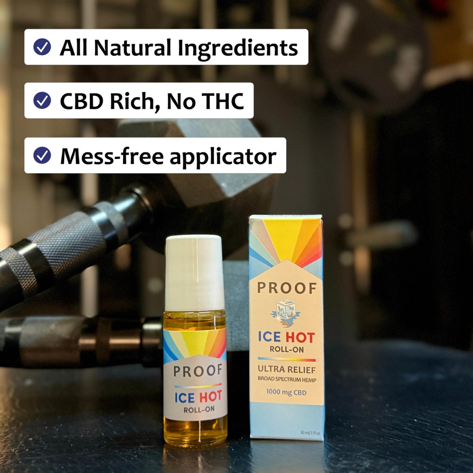 Ice Hot Roll-On | (30ml) Topical | Proof - view 3
