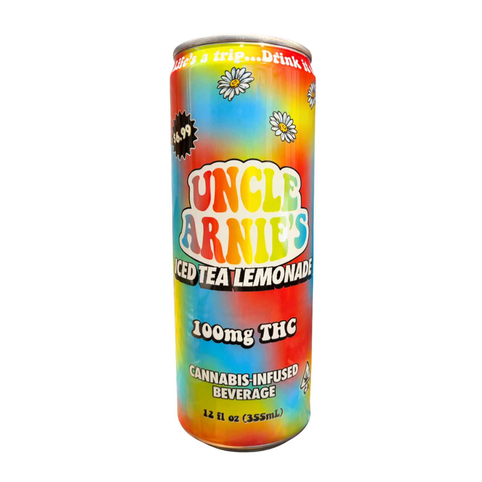 Iced Tea Lemonade | 12oz 100mg Can Beverage | Uncle Arnie's