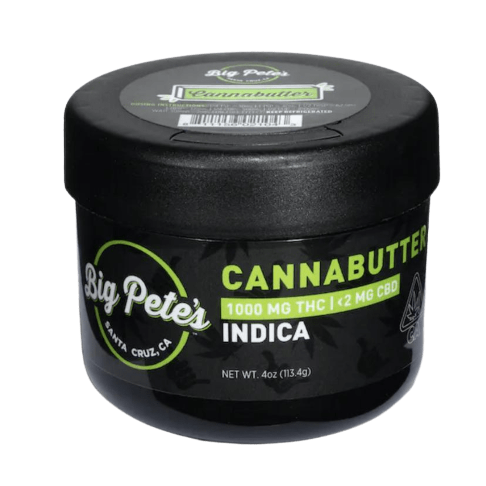 Cannabutter (I) | 2000mg  Jar | Big Pete's Treats