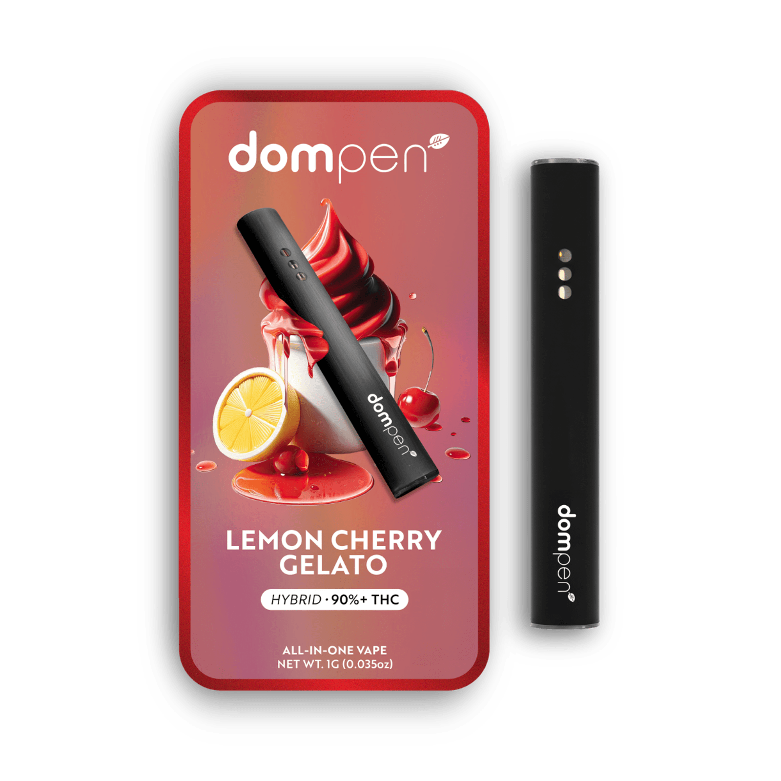 Lemon Cherry Gelato (H) | 1g AIO Vape | Dompen