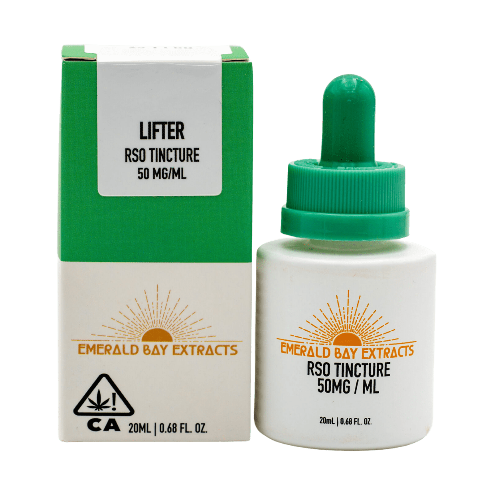 Lifter (S) | 1000mg 28:1 CBD:THC RSO Tincture | Emerald Bay Extracts