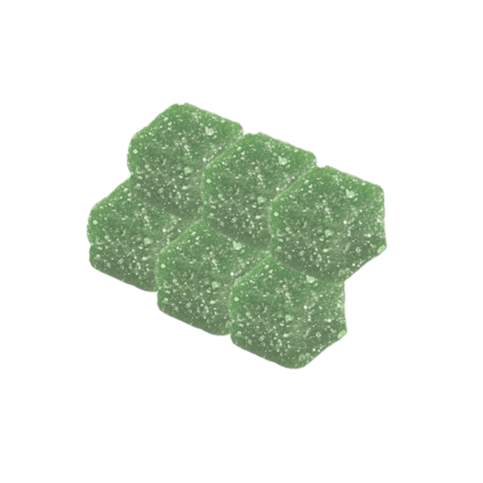 Lime (Grapes N Cream) (H) | 20pk Balanced (5mg THC) Live Rosin Jellies 100mg | Drops - view 2