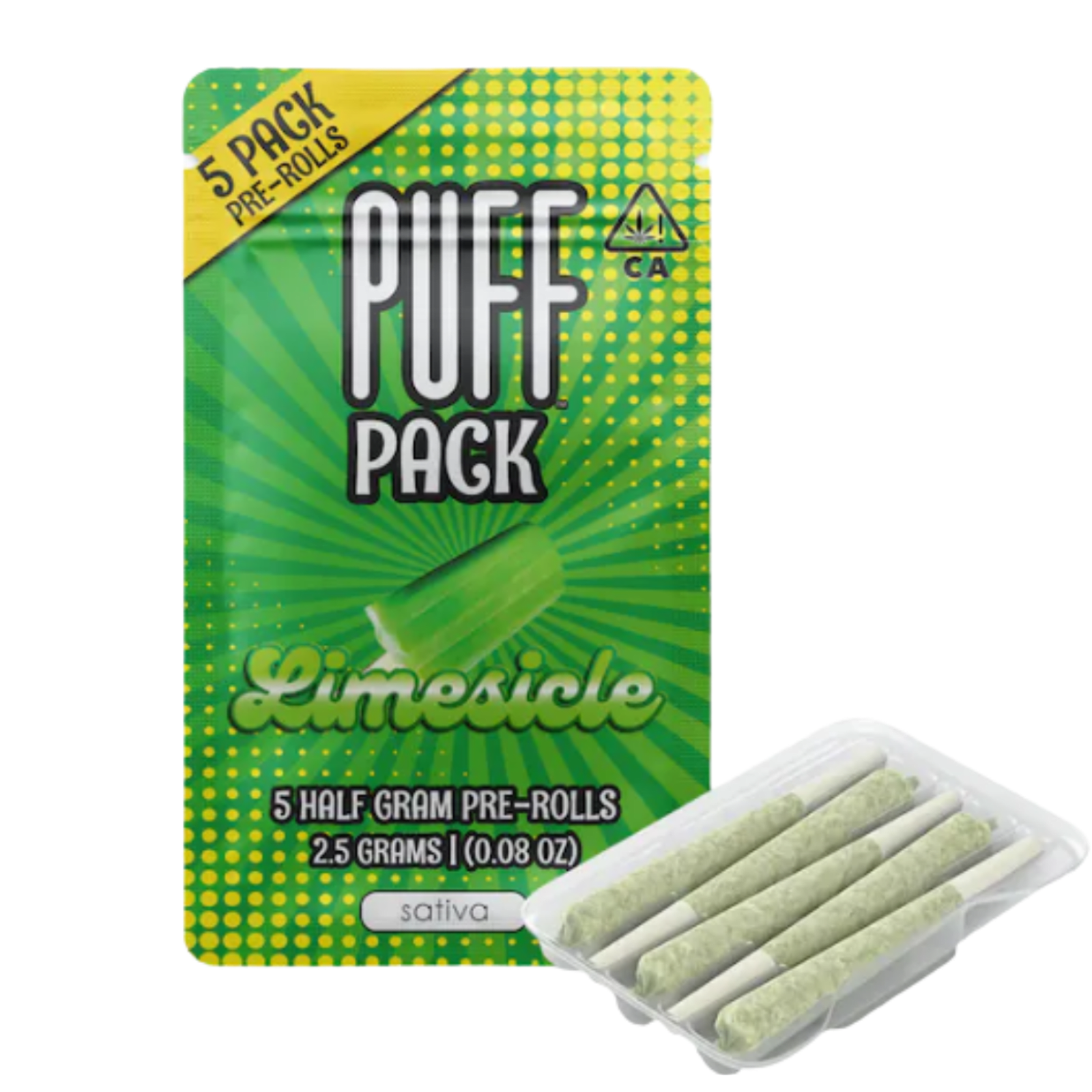 Limesicle (S) | .5g 5pk Prerolls | Puff