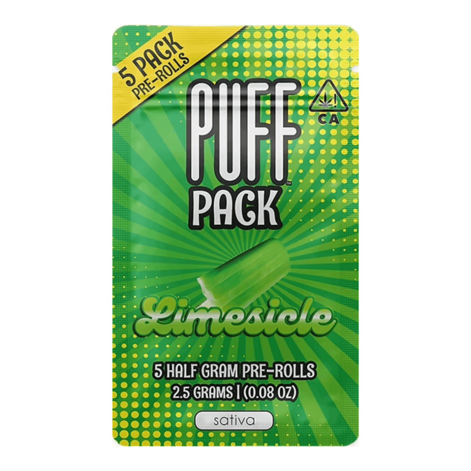 Limesicle (S) | .5g 5pk Prerolls | Puff - view 2