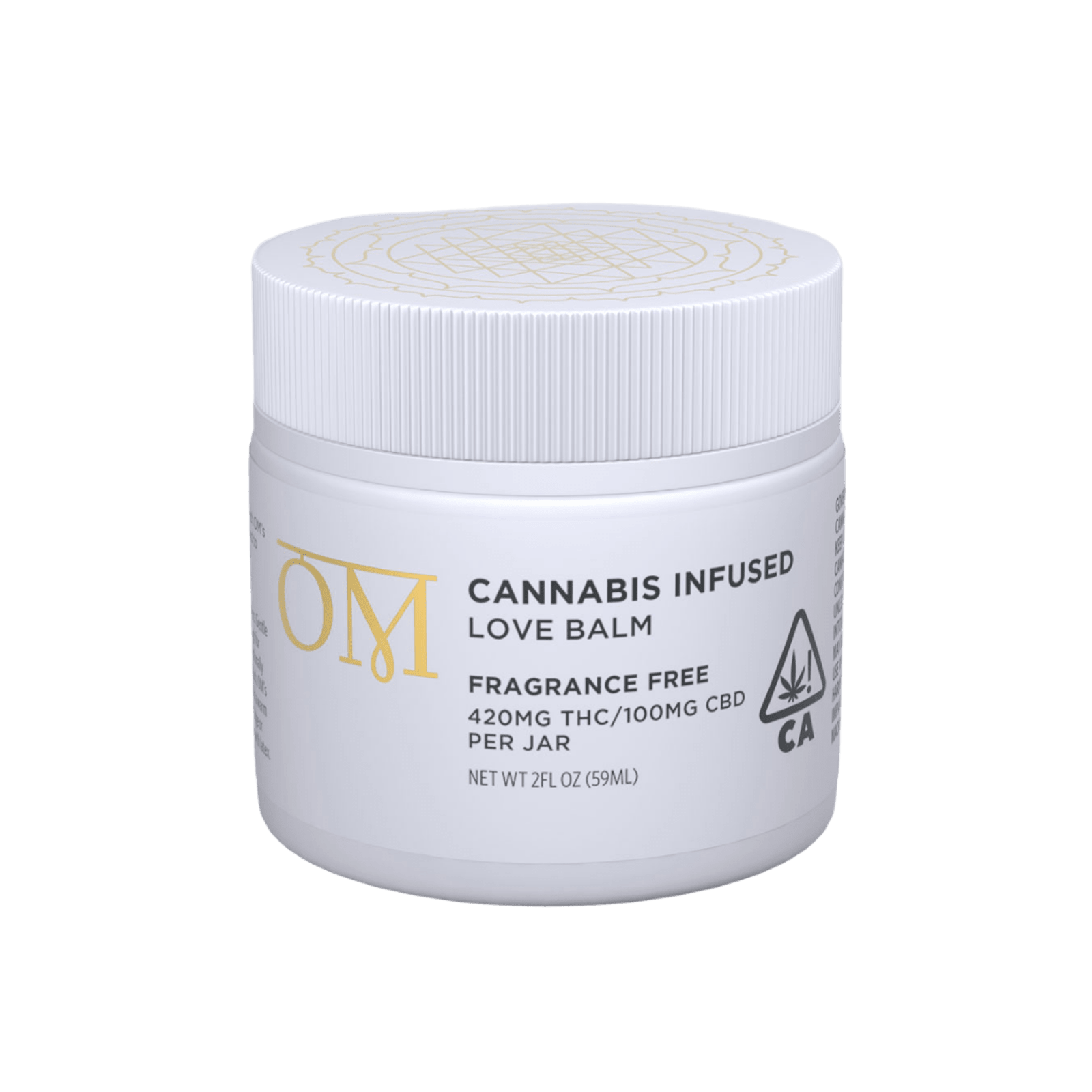 Love Balm | 2fl oz 4:1 Infused Topical Balm | OM Living