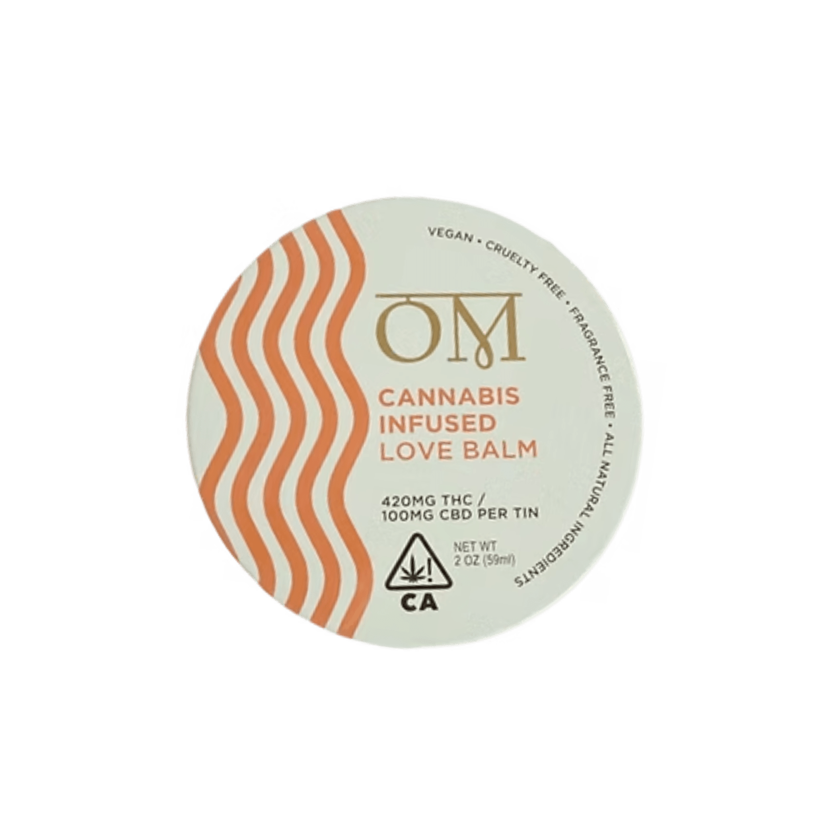 Love Balm | 2fl oz 4:1 Infused Topical Balm | OM Living - view 2
