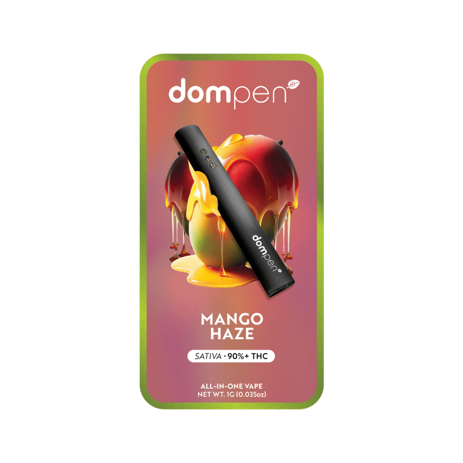 Mango Haze (S) | 1g AIO Vape | Dompen - view 3