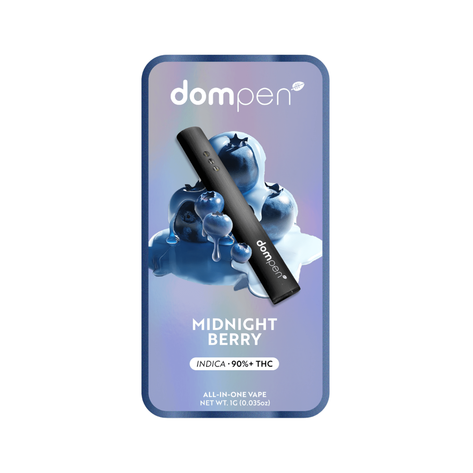 Midnight Berry (I) | 1g AIO Vape | Dompen - view 3