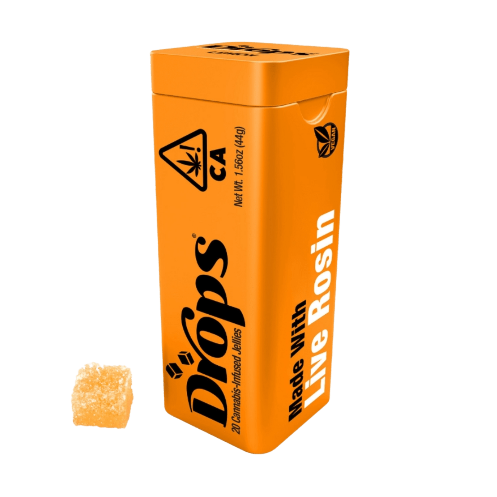 Orange (Beethoven) (H) | 20pk Creative (5mg THC) Live Rosin Jellies 100mg | Drops