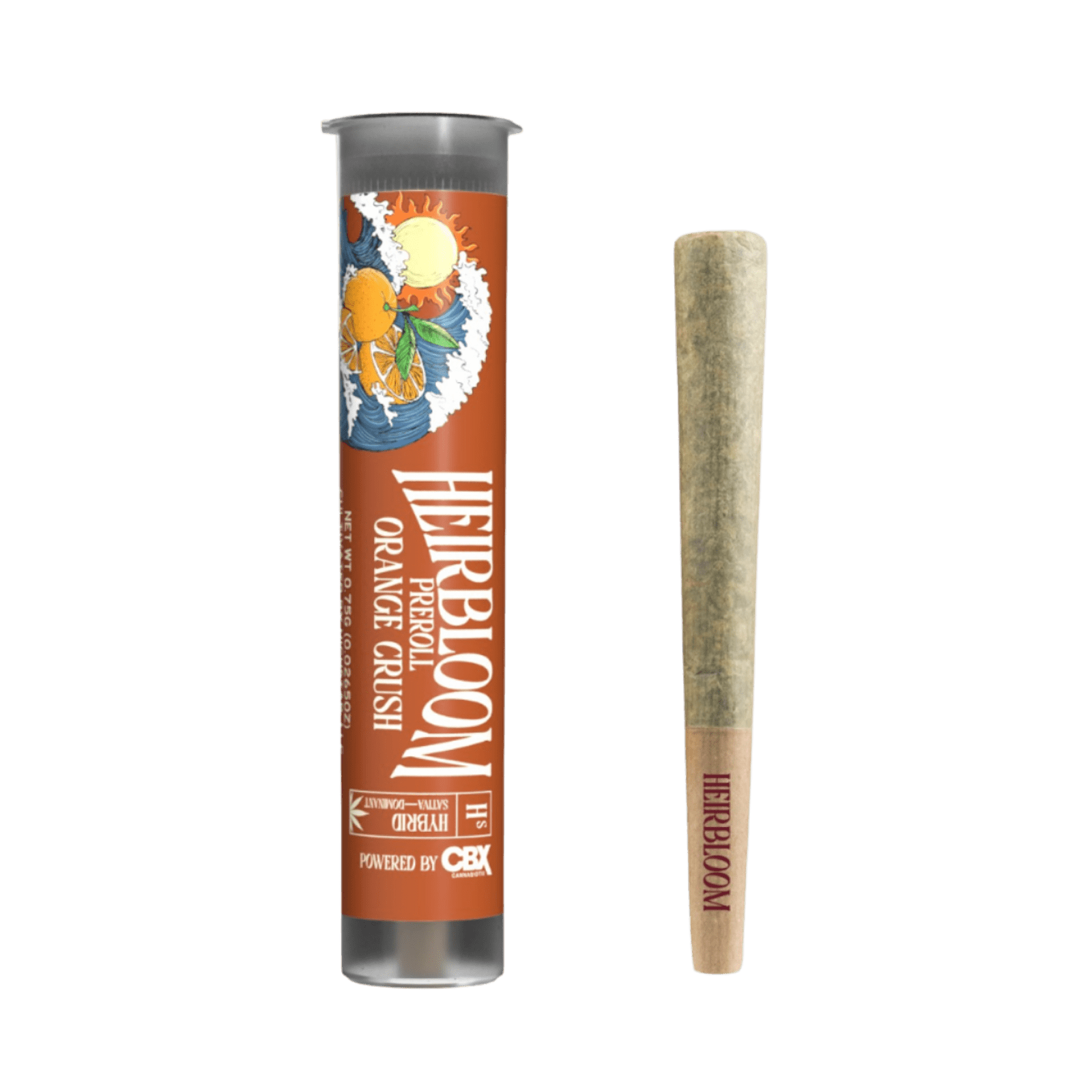 Orange Crush (S) | .75g Preroll | Heirbloom by CBX
