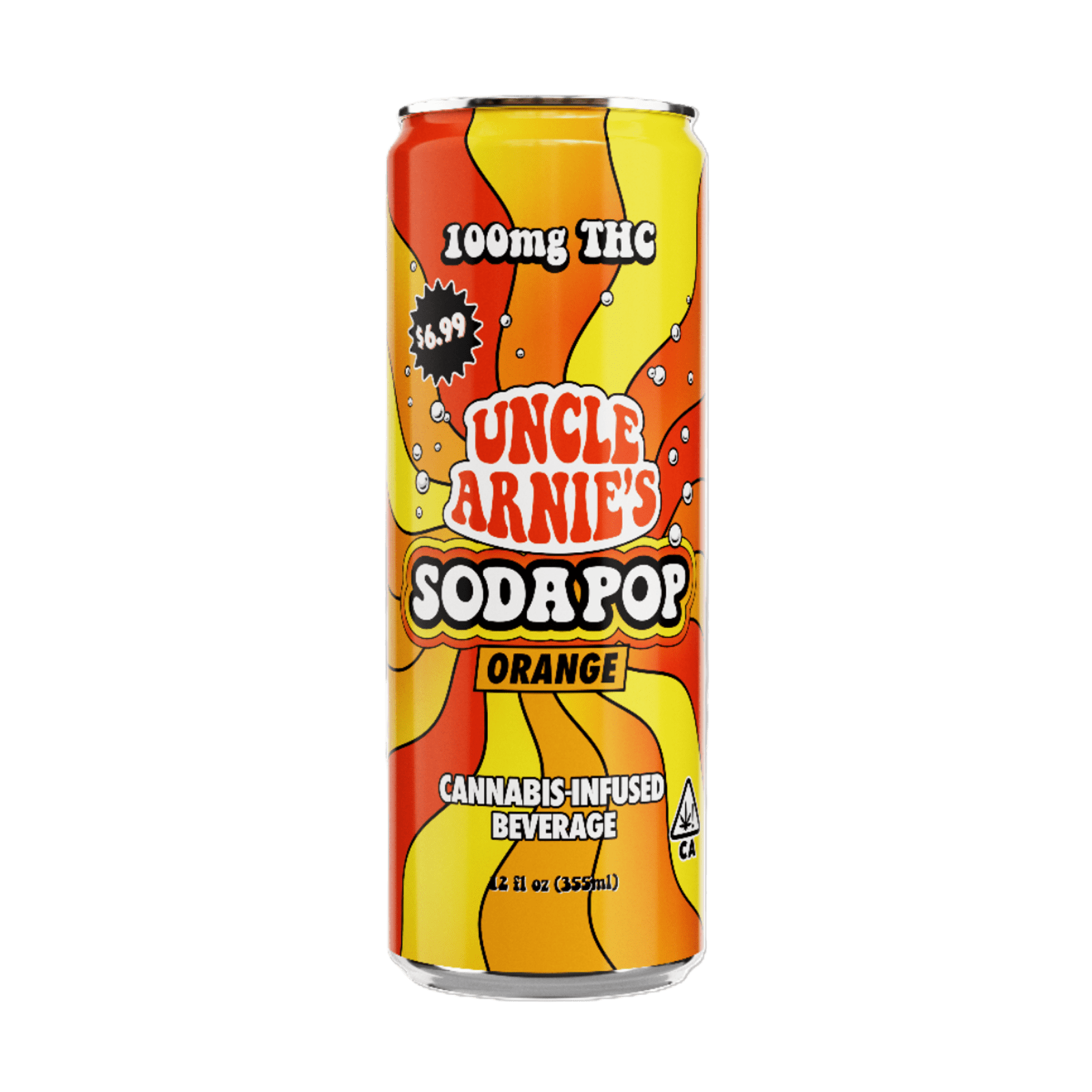 Orange Soda | 12oz 100mg Beverage | Uncle Arnie's