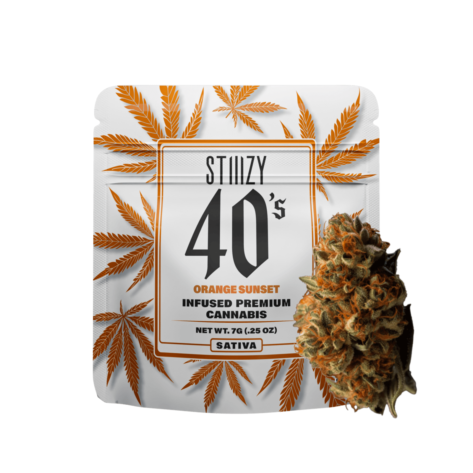 Orange Sunset (S) | 7g Infused 40s Mylar Indoor Flower | Stiiizy