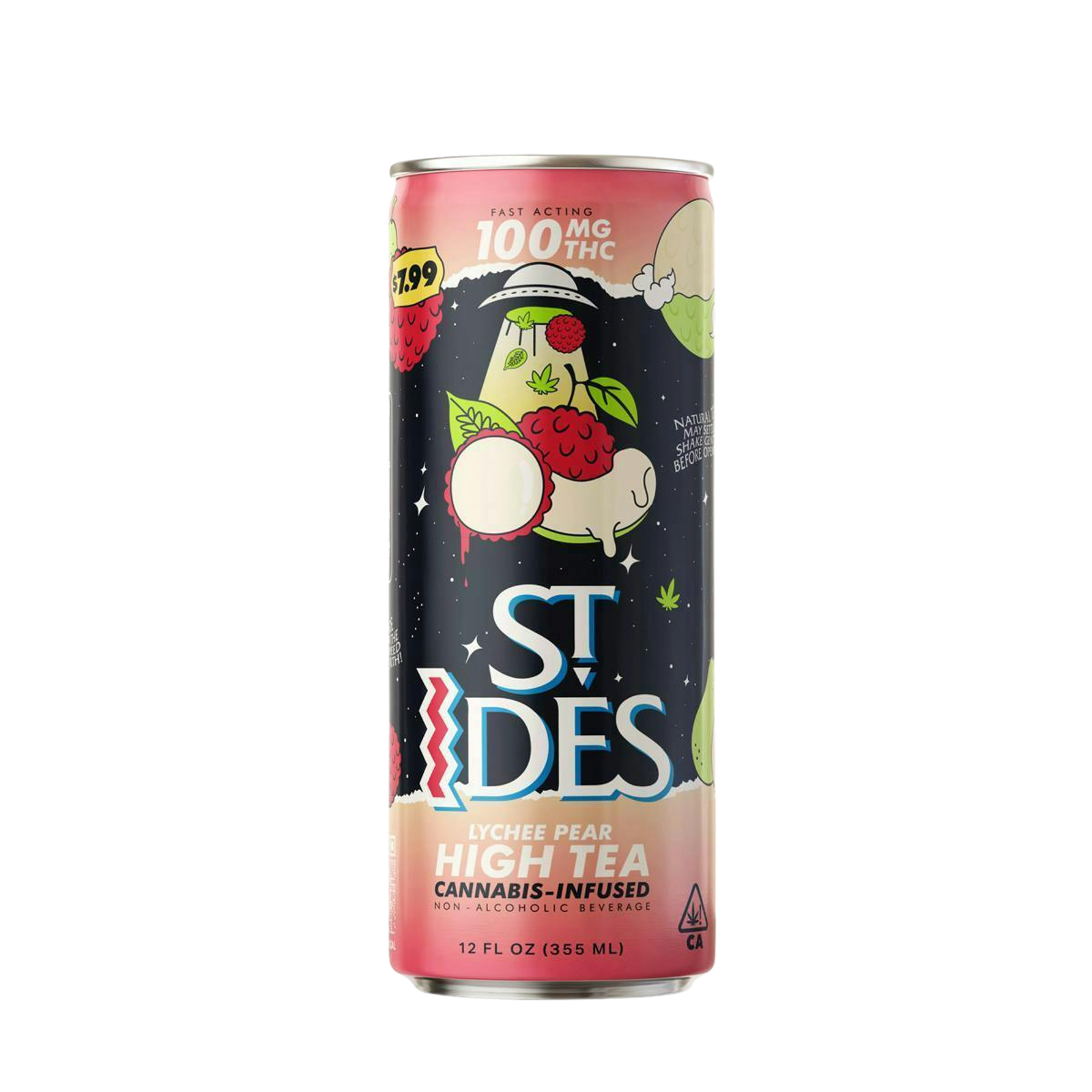 Pear Lychee Tea (Single) | 100mg 12oz High Tea | St Ides