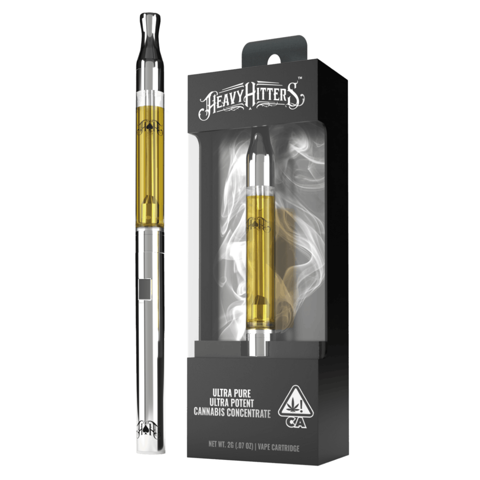 Piff (S) | 2g Ultra High Potency Vape Cart | Heavy Hitters