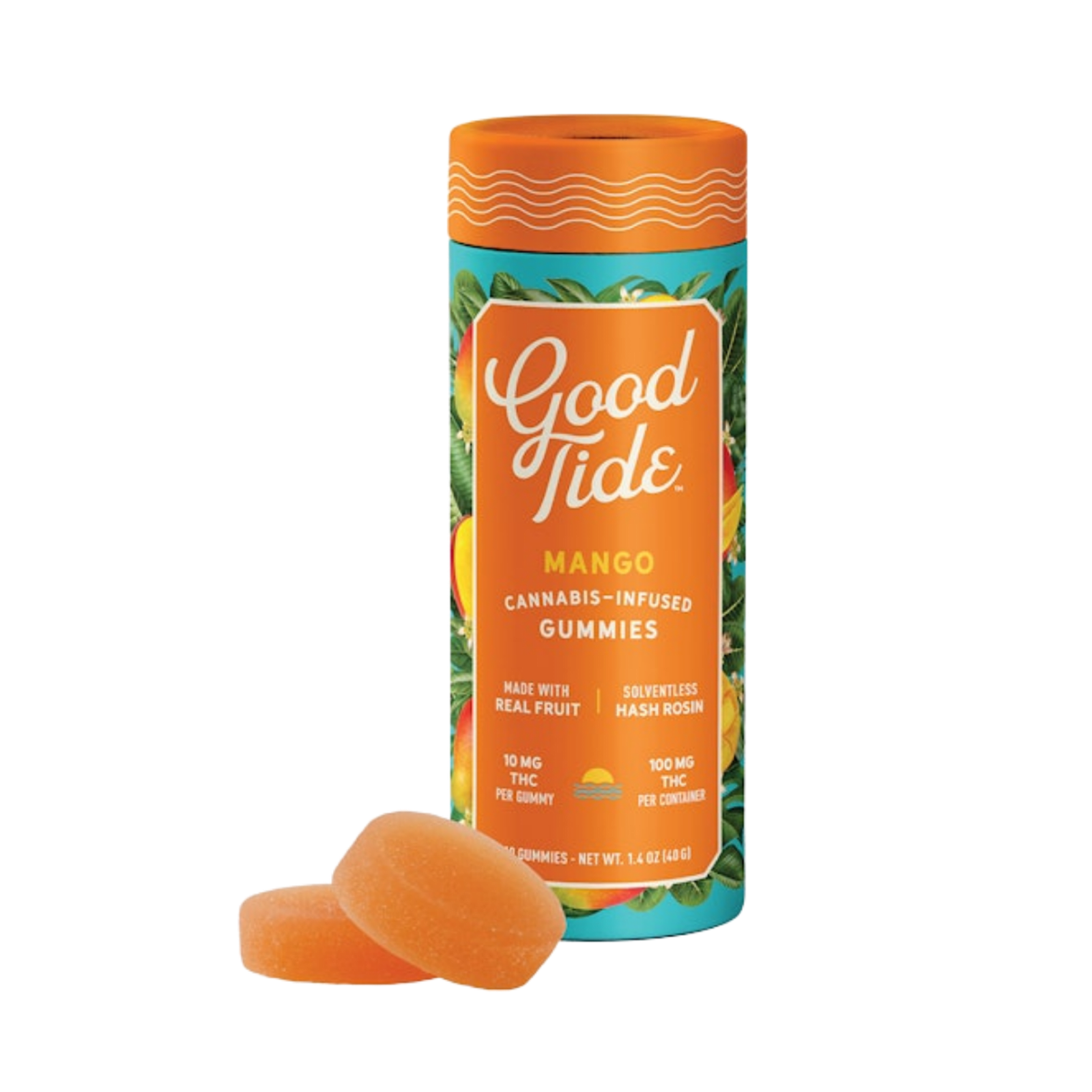 Mango (I) | 100mg Rosin Gummies | Good Tide