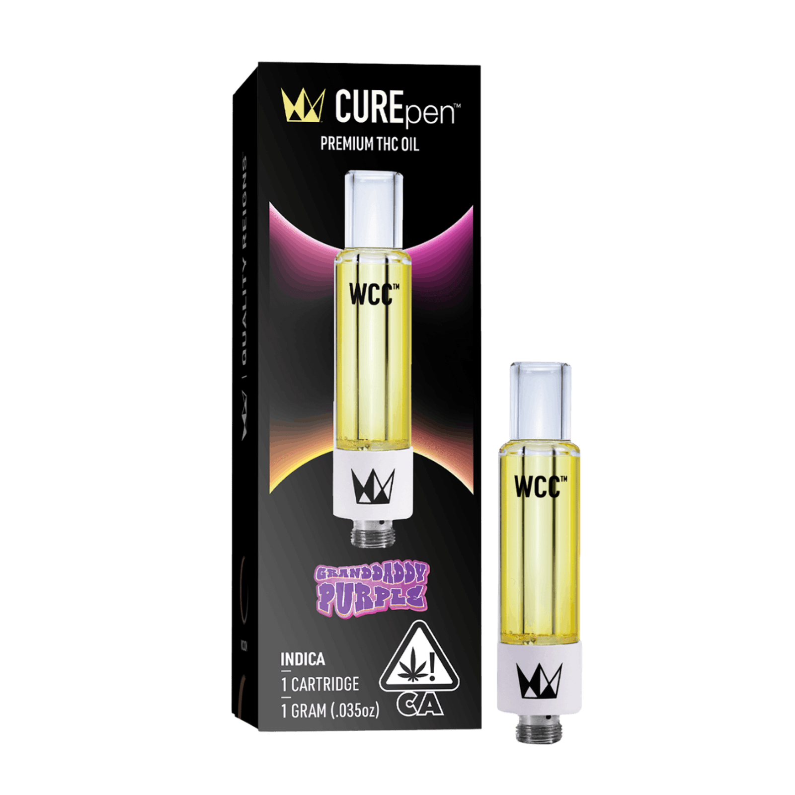 Granddaddy Purple (I) | 1g CUREpen Vape Cartridge | West Coast Cure