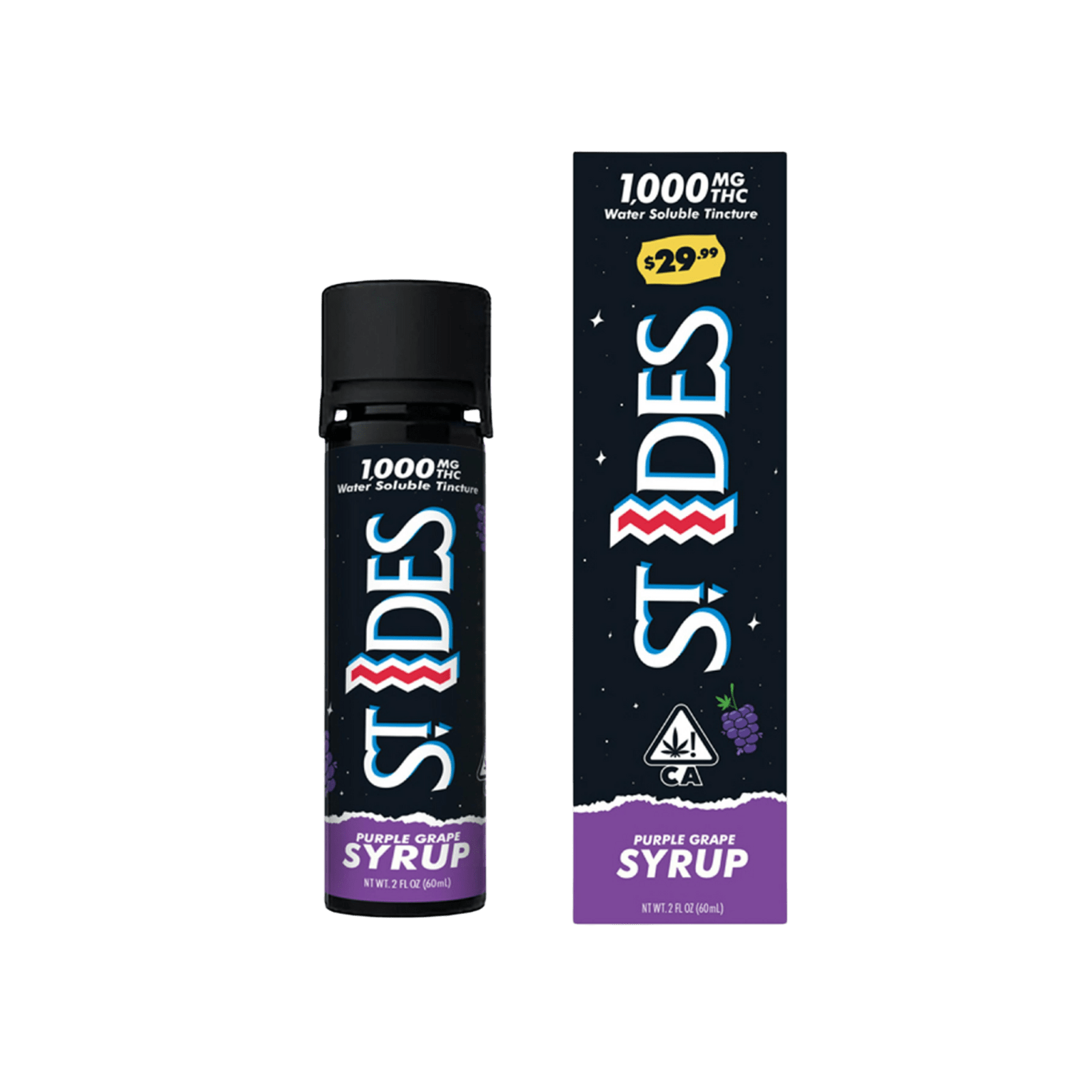 Purple Grape | 2oz 1000mg Syrup Tincture | St Ides