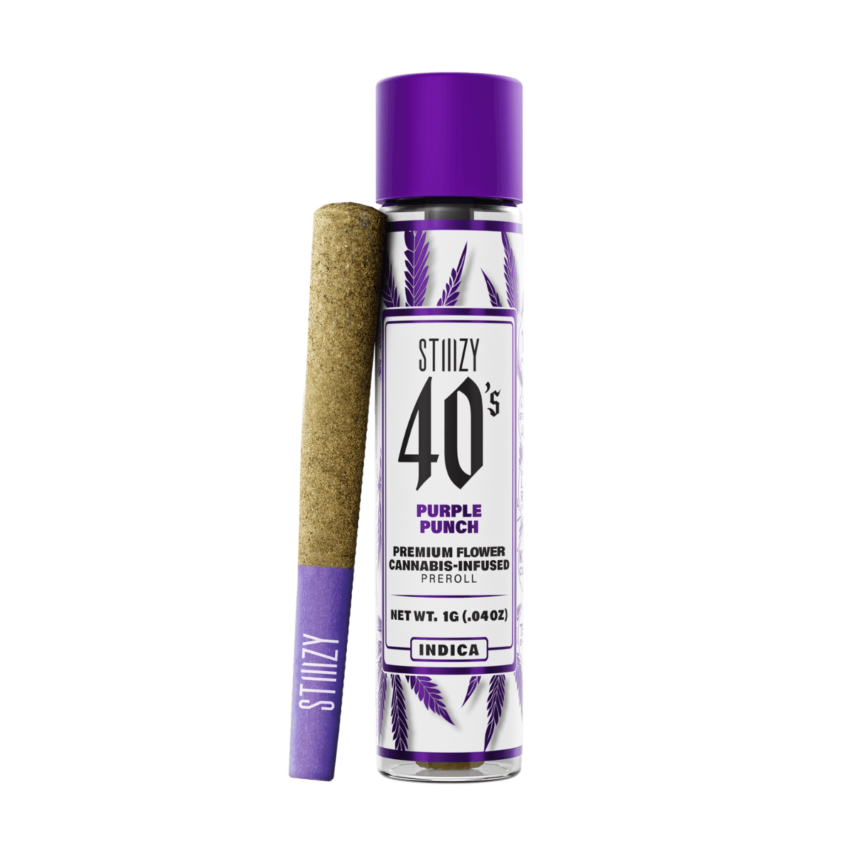 Purple Punch (I) | 1g Infused 40s Preroll | Stiiizy