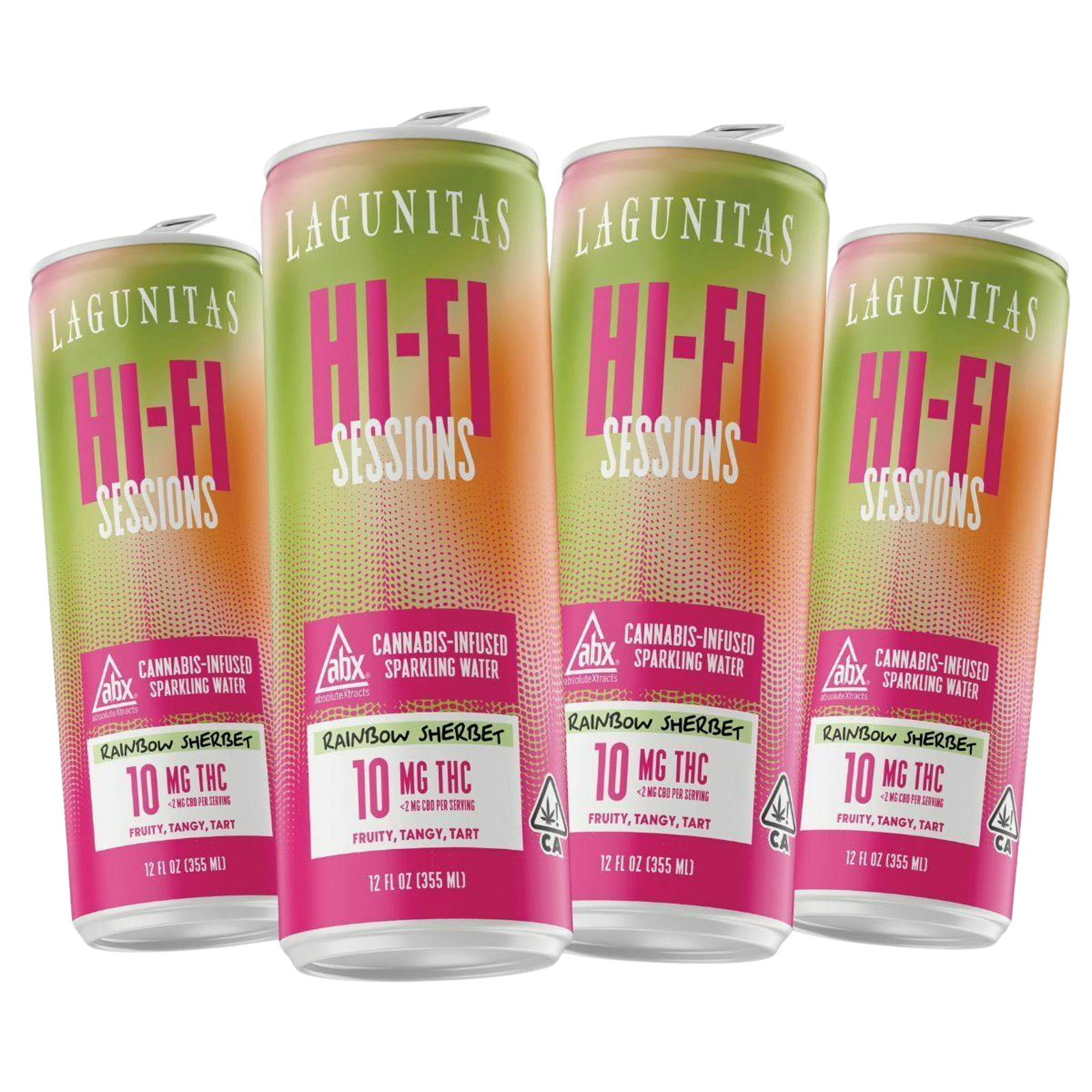 Rainbow Sherbet | 10mg 4pk Beverage | Lagunitas