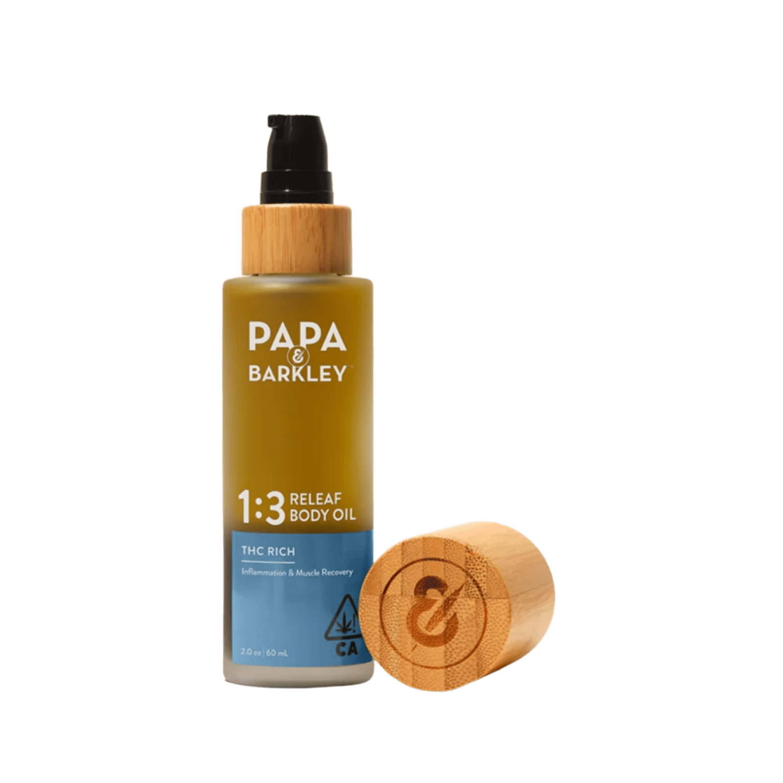 Releaf Body Oil | 1:3 CBD:THC (60ml) | Papa & Barkley