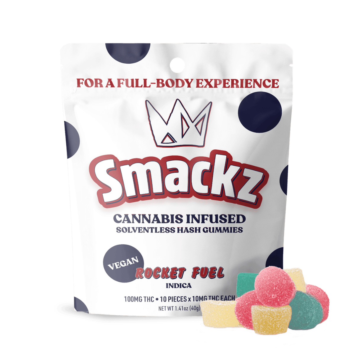 Rocket Fuel (I) | 10mg Solventless Hash Gummies | West Coast Cure