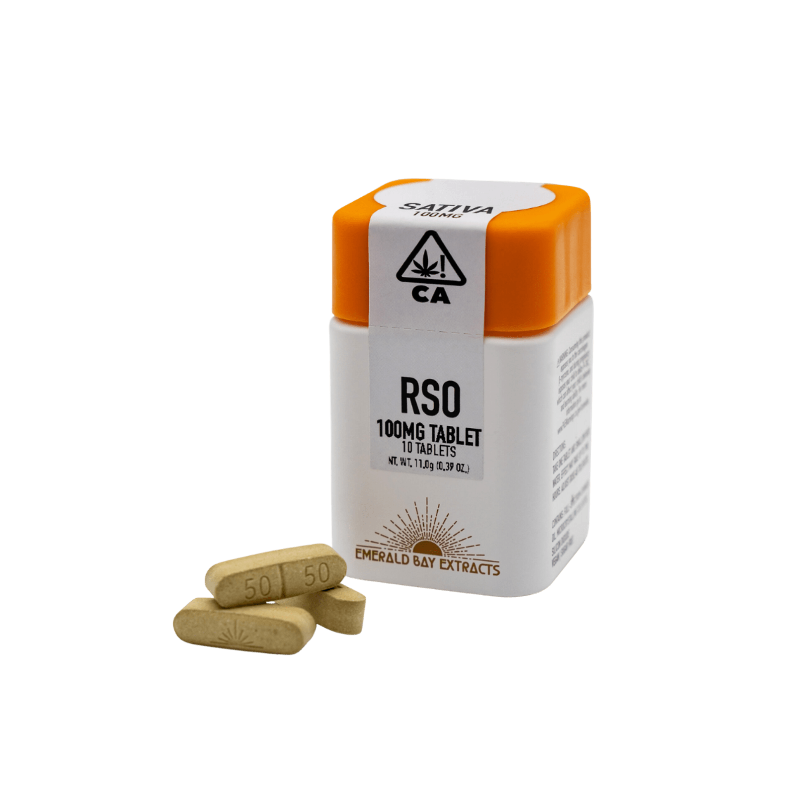 Super Lemon Haze (S) | 100mg 10pk RSO Tablets | Emerald Bay Extracts