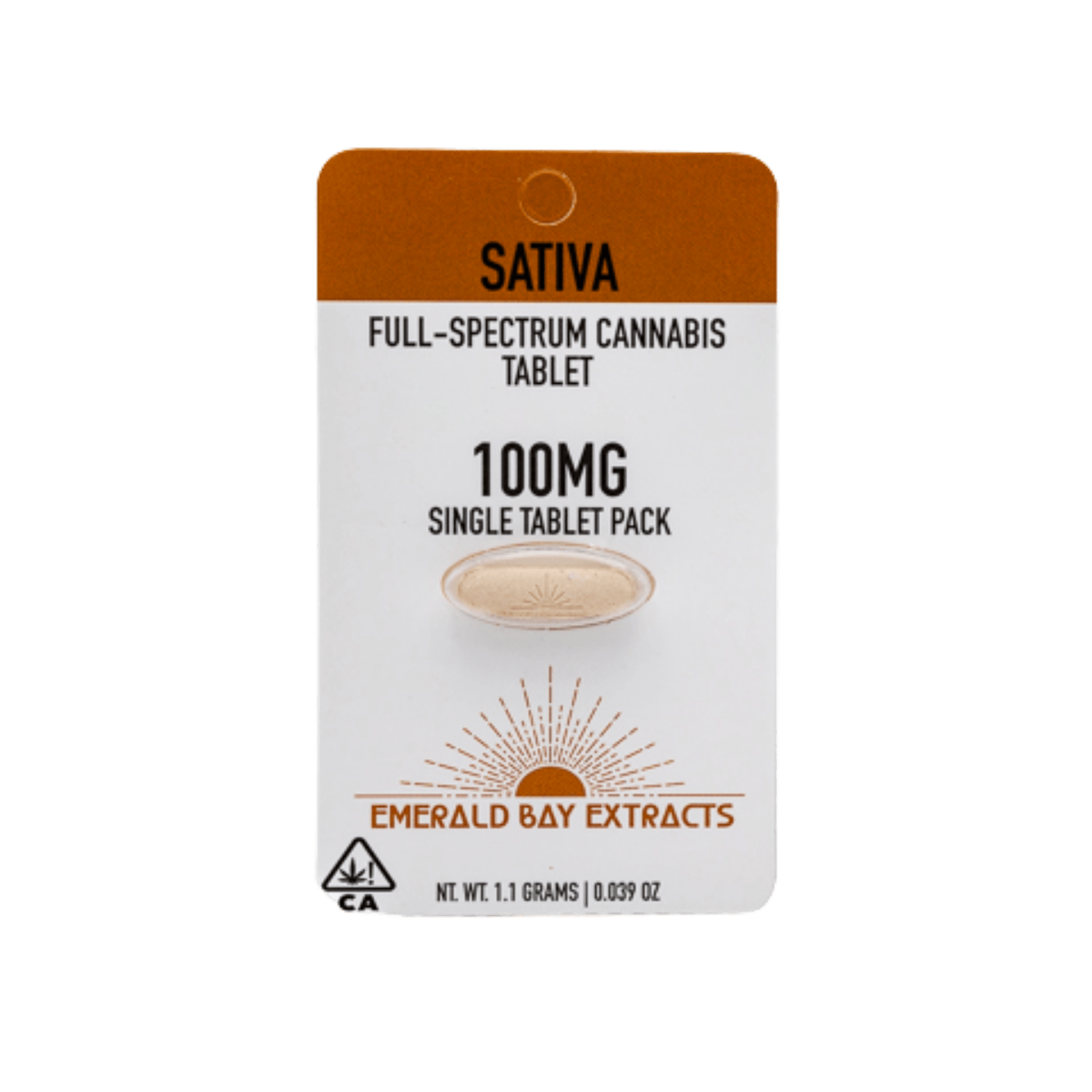 Super Lemon Haze (S) | 100mg 1pk RSO Tablets | Emerald Bay Extracts