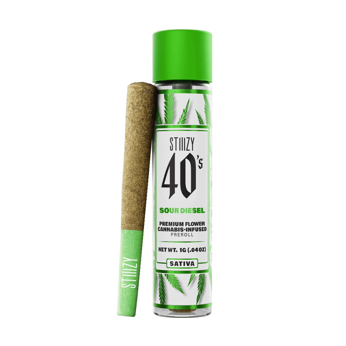 Sour Diesel (S) | 1g Infused 40s Preroll | Stiiizy