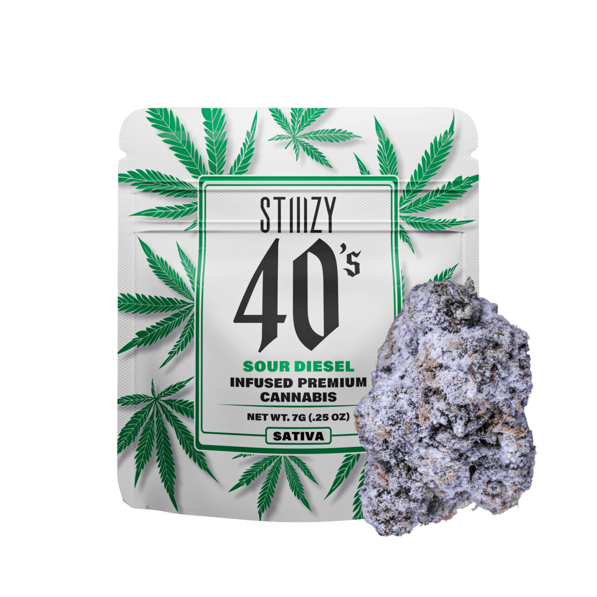 Sour Diesel (S) | 7g Infused 40s Indoor Flower | Stiiizy