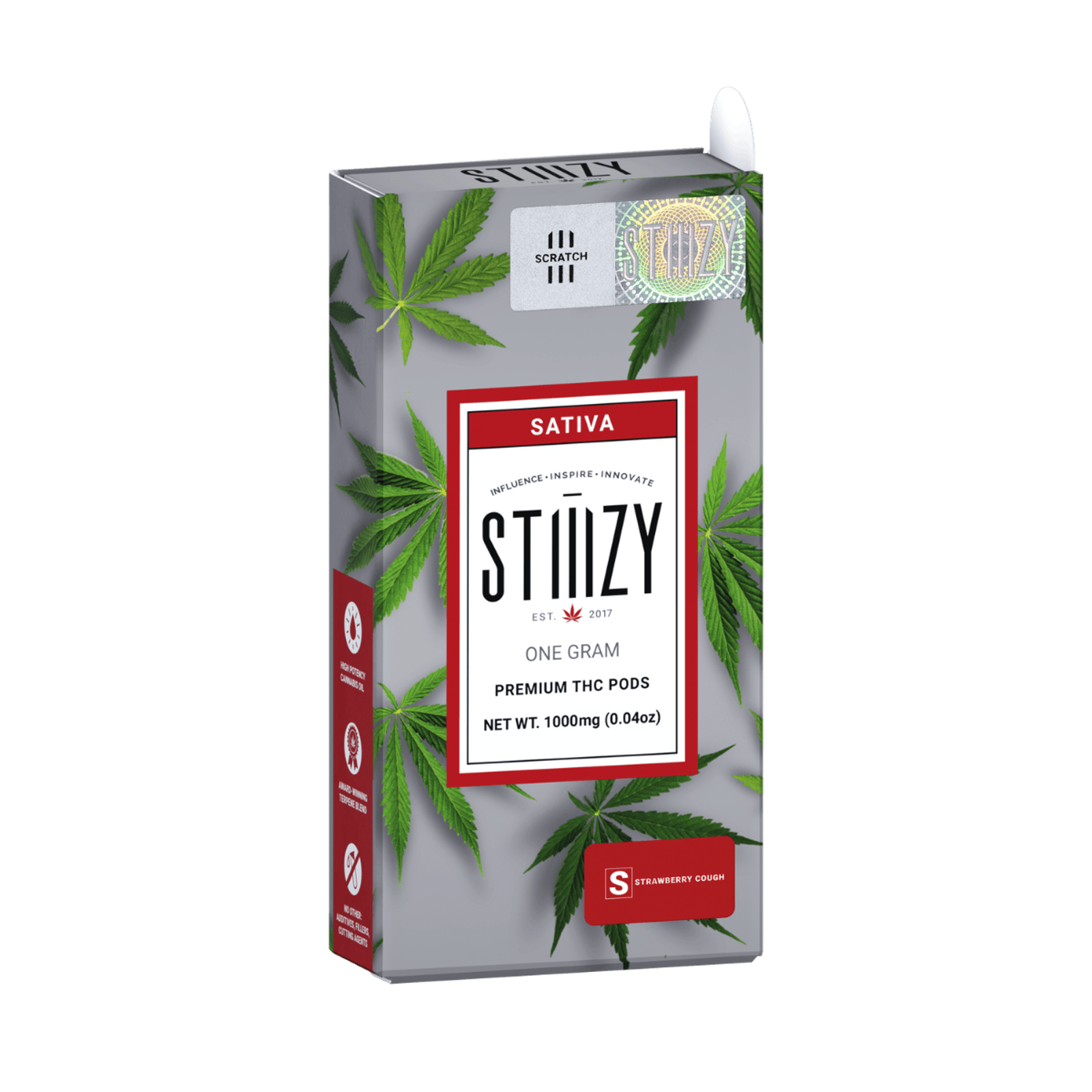Strawberry Cough (S) | 1g Vape Pod | Stiiizy - view 3