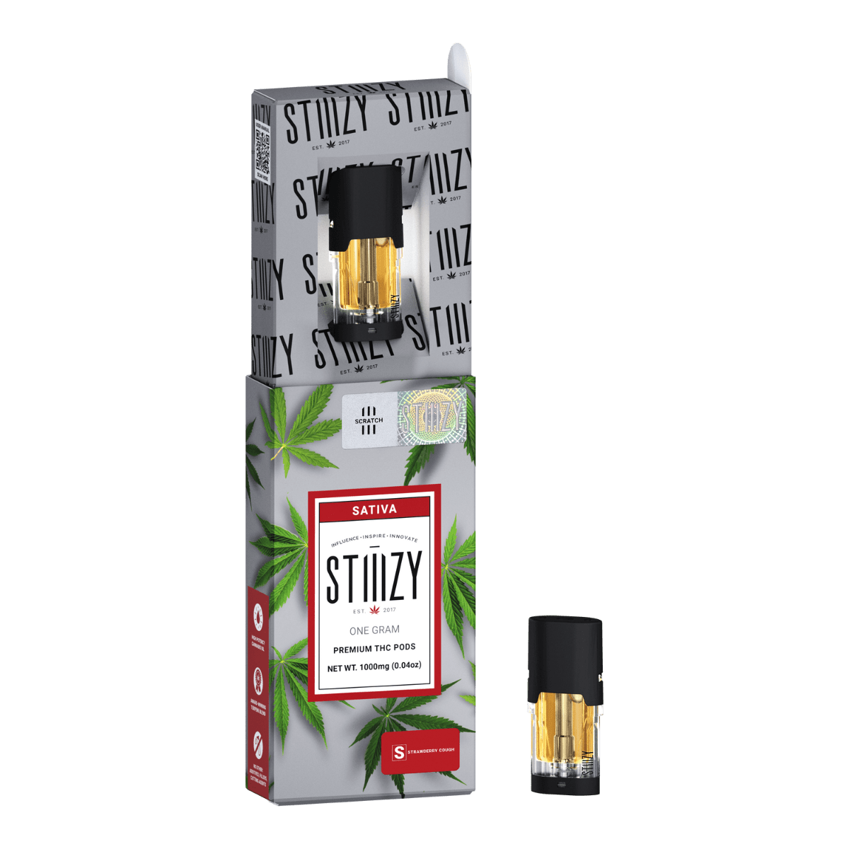 Strawberry Cough (S) | 1g Vape Pod | Stiiizy