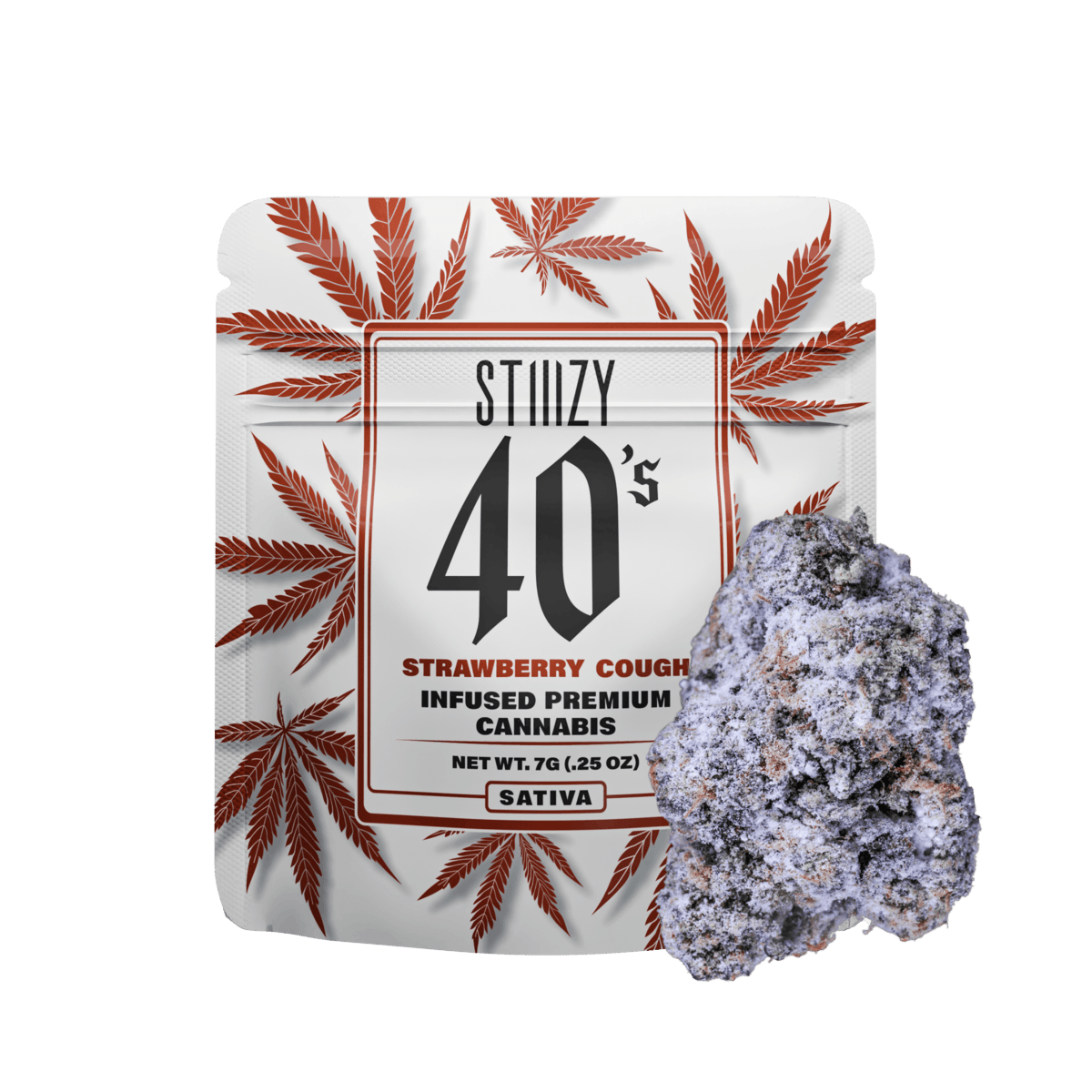 Strawberry Cough (S) | 7g Infused 40s Indoor Flower | Stiiizy