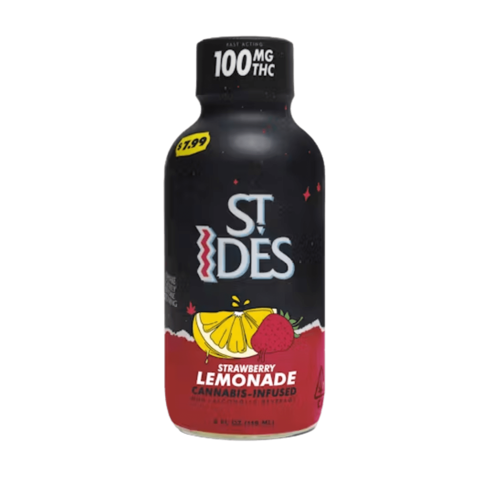 Strawberry Lemonade (Single) | 100mg 4oz Shot | St Ides