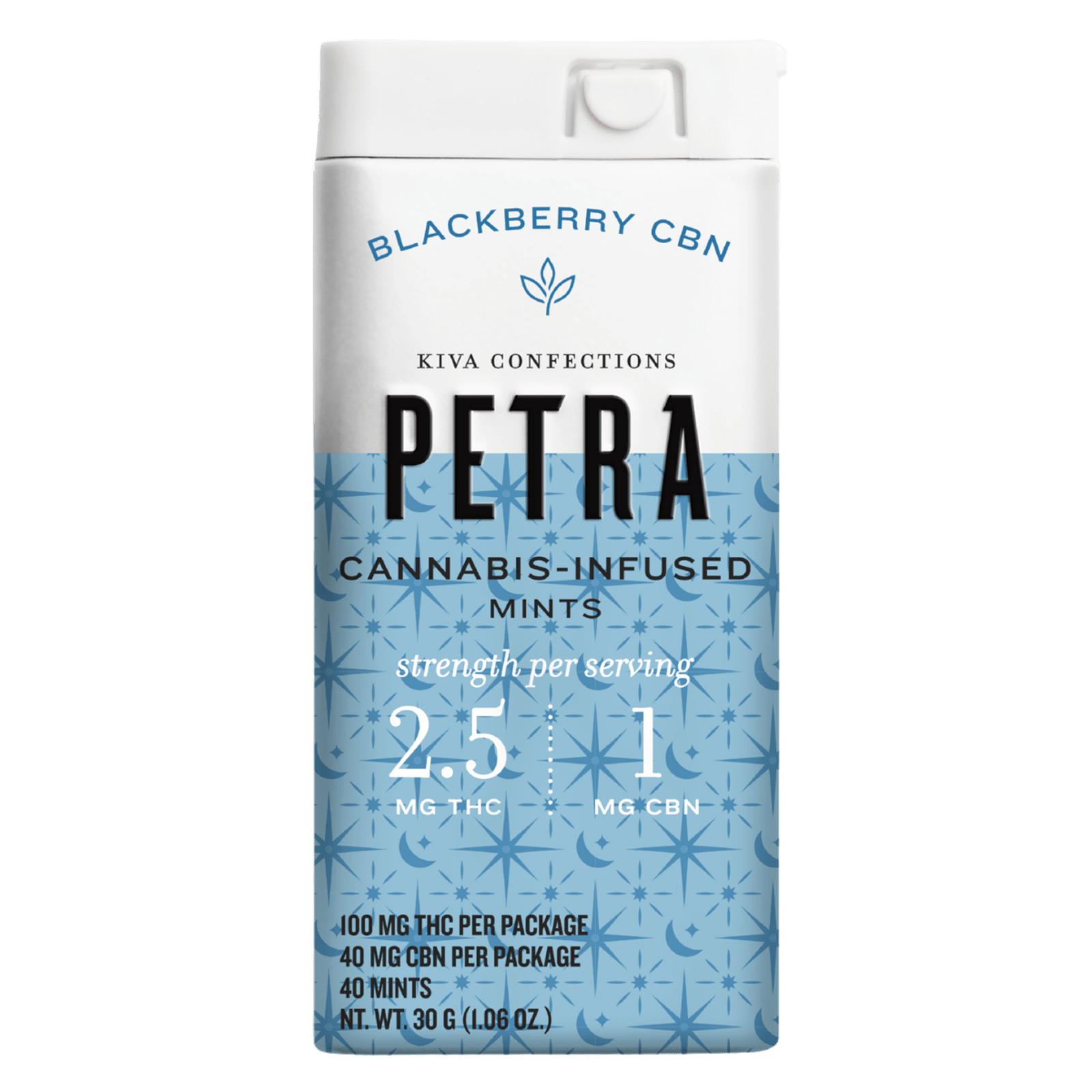 Blackberry CBN | 2.5:1 THC:CBN 100mg Tablets | Petra - view 3